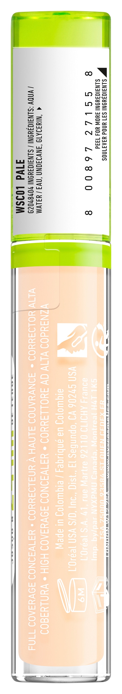 NYX Concealer »NYX Professional Makeup Wonder Snatch Concealer« kaschiert Augenringe und Unreinheiten, deckt bis zu 24 Stunden
