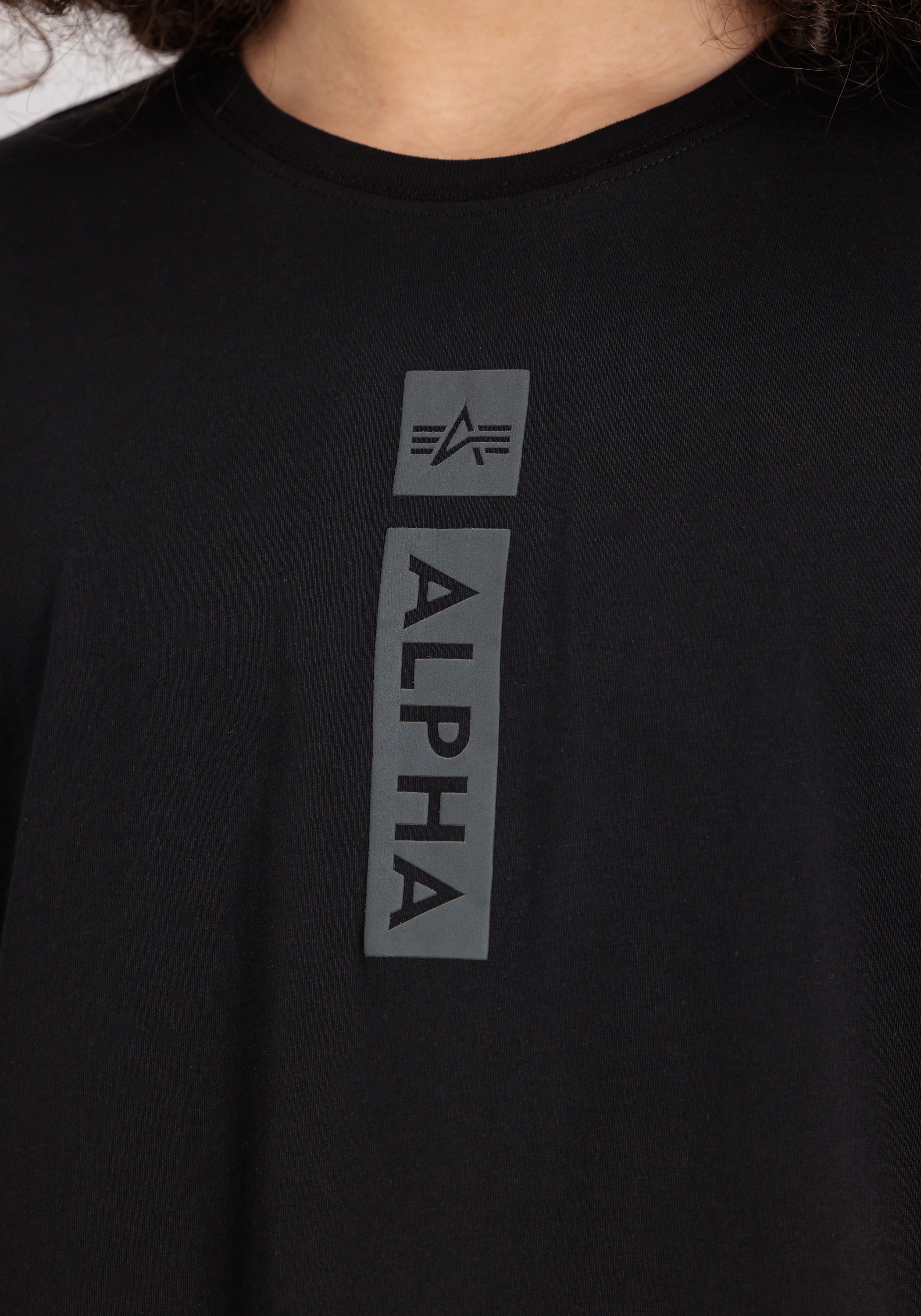 Alpha Industries T-Shirt »Alpha Puff Print T-Shirt«