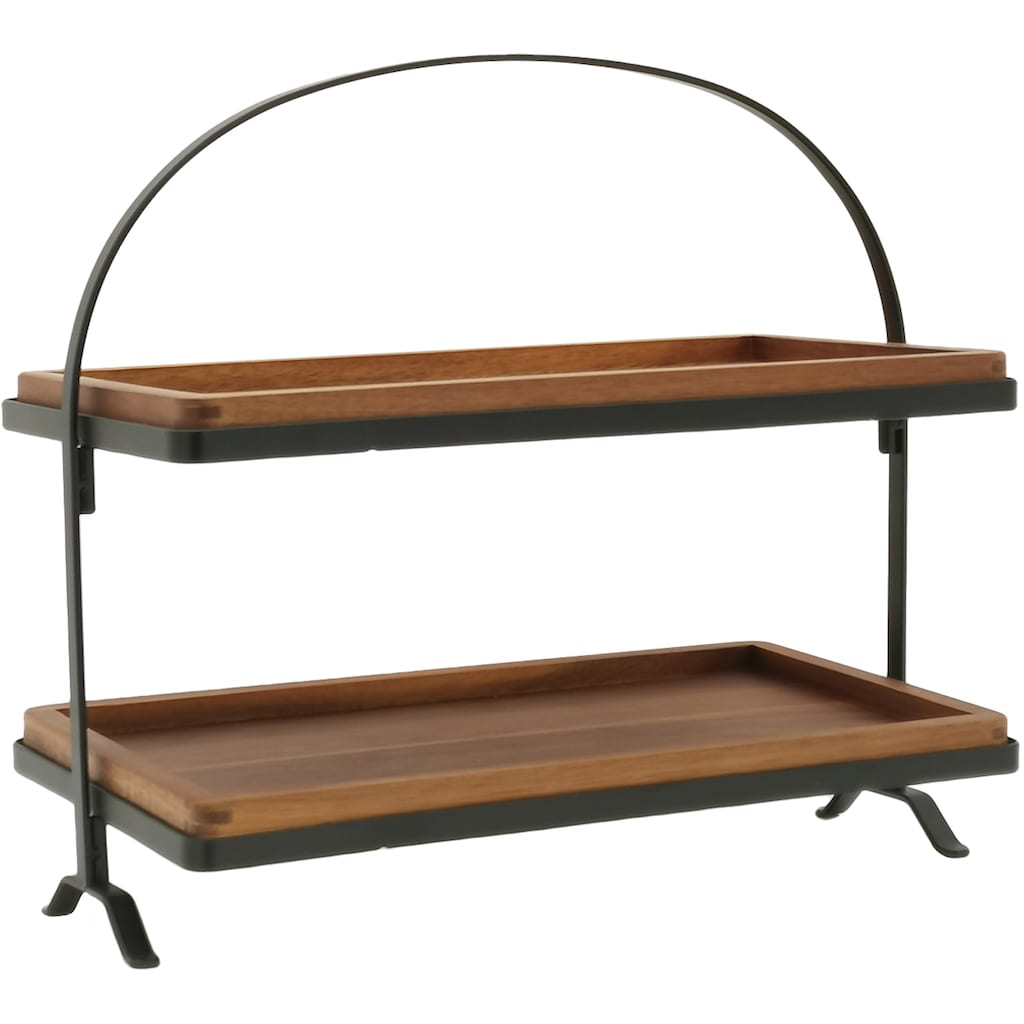 Timbers Etagere »Edisto«, (3 tlg.), Tisch Tablett