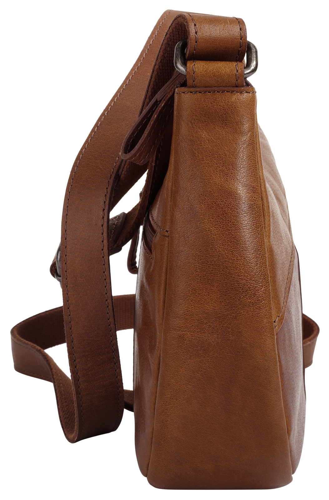 Spikes & Sparrow Umhängetasche »SPIKES & SPARROW Damen echt Leder« echt Leder