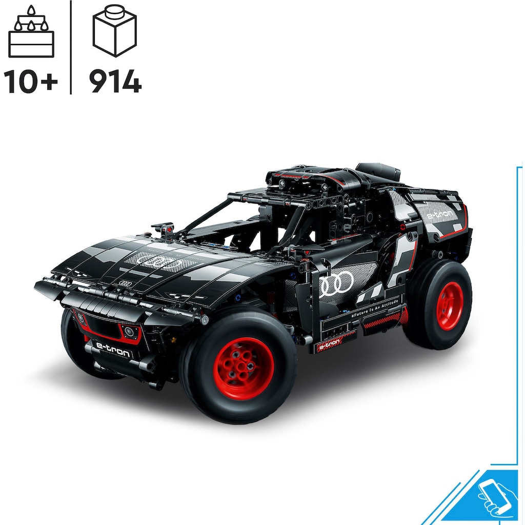 LEGO® Konstruktionsspielsteine »Audi RS Q e-tron (42160), LEGO® Technic«, (914 St.)