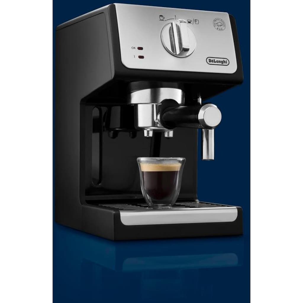 De'Longhi Siebträgermaschine »Active Line ECP 33.21.BK«, 1100 Watt, 15 Bar