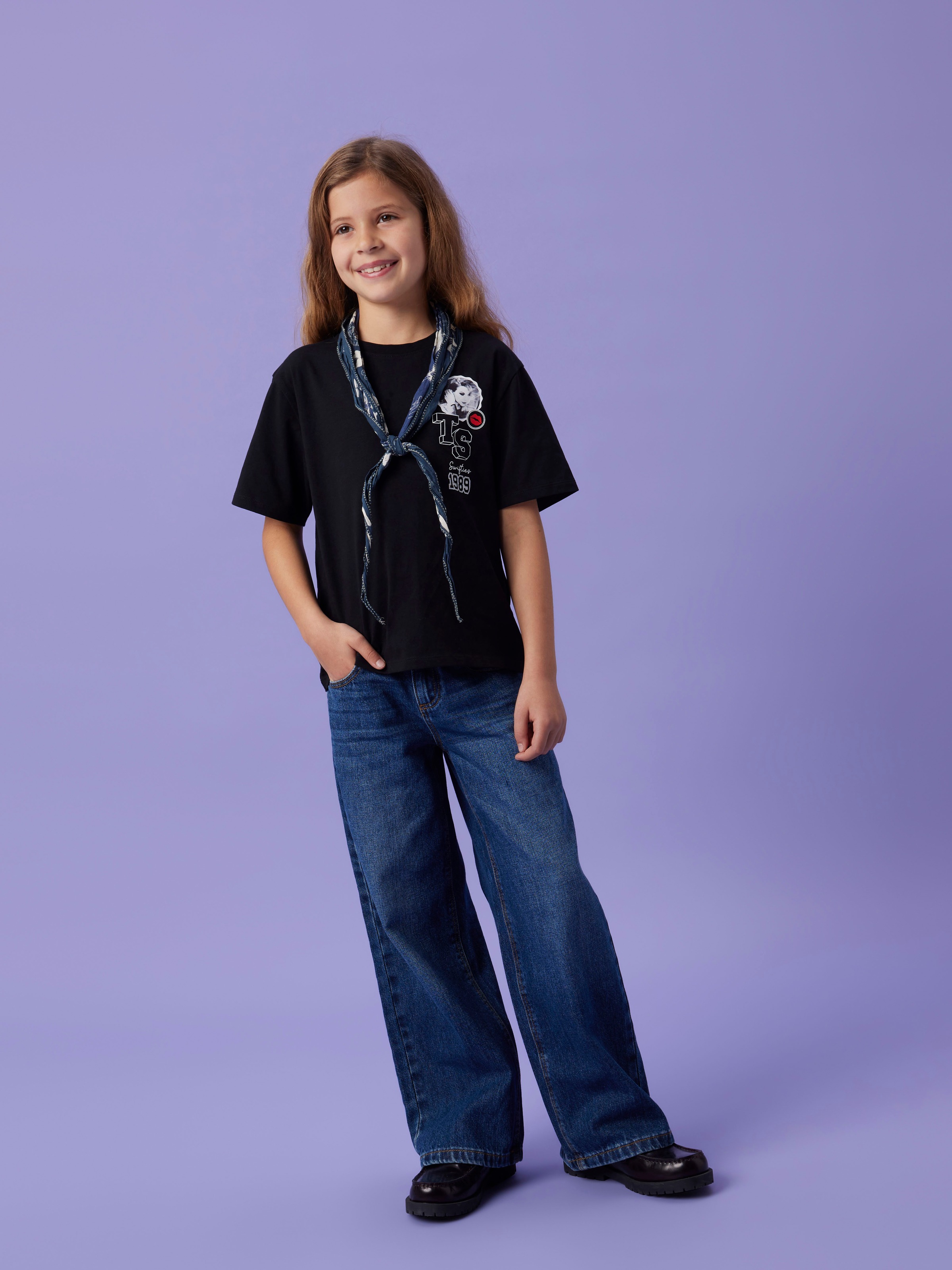 Name It T-Shirt »NKFFEYRE TSWIFT SS NREG TOP SKY«, CELEBRITY ICONS mit Taylor Swift Druck