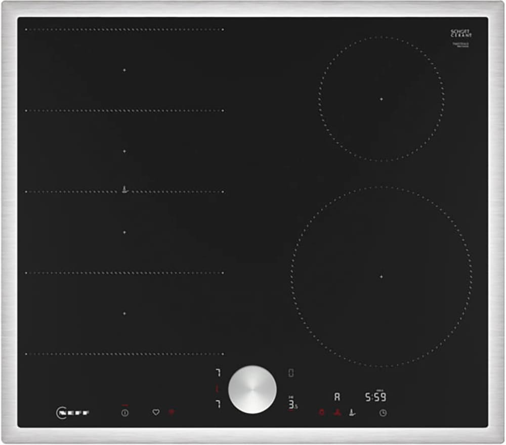 Flex-Induktions-Kochfeld von SCHOTT CERAN® »T66STE4L0«, mit intuitiver Twist Pad®...