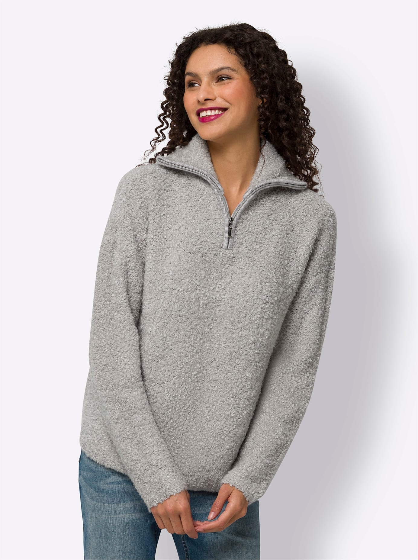 heine Strickpullover »Troyer-Pullover«