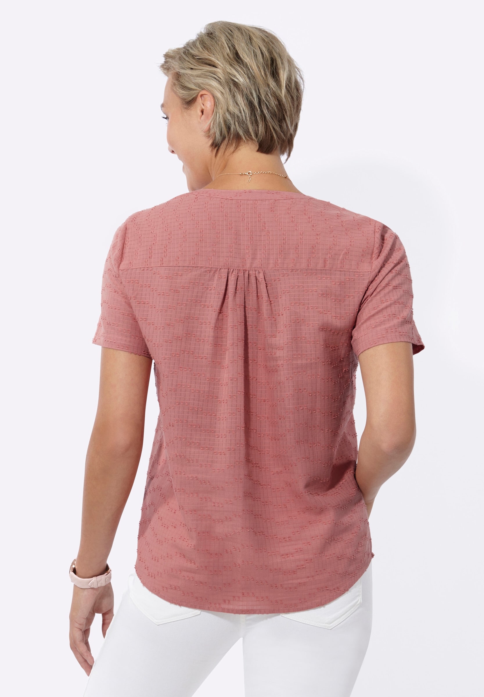Witt Schlupfbluse »Bluse Schlupf-Bluse mit Schulterpasse, vorne und hinten.«