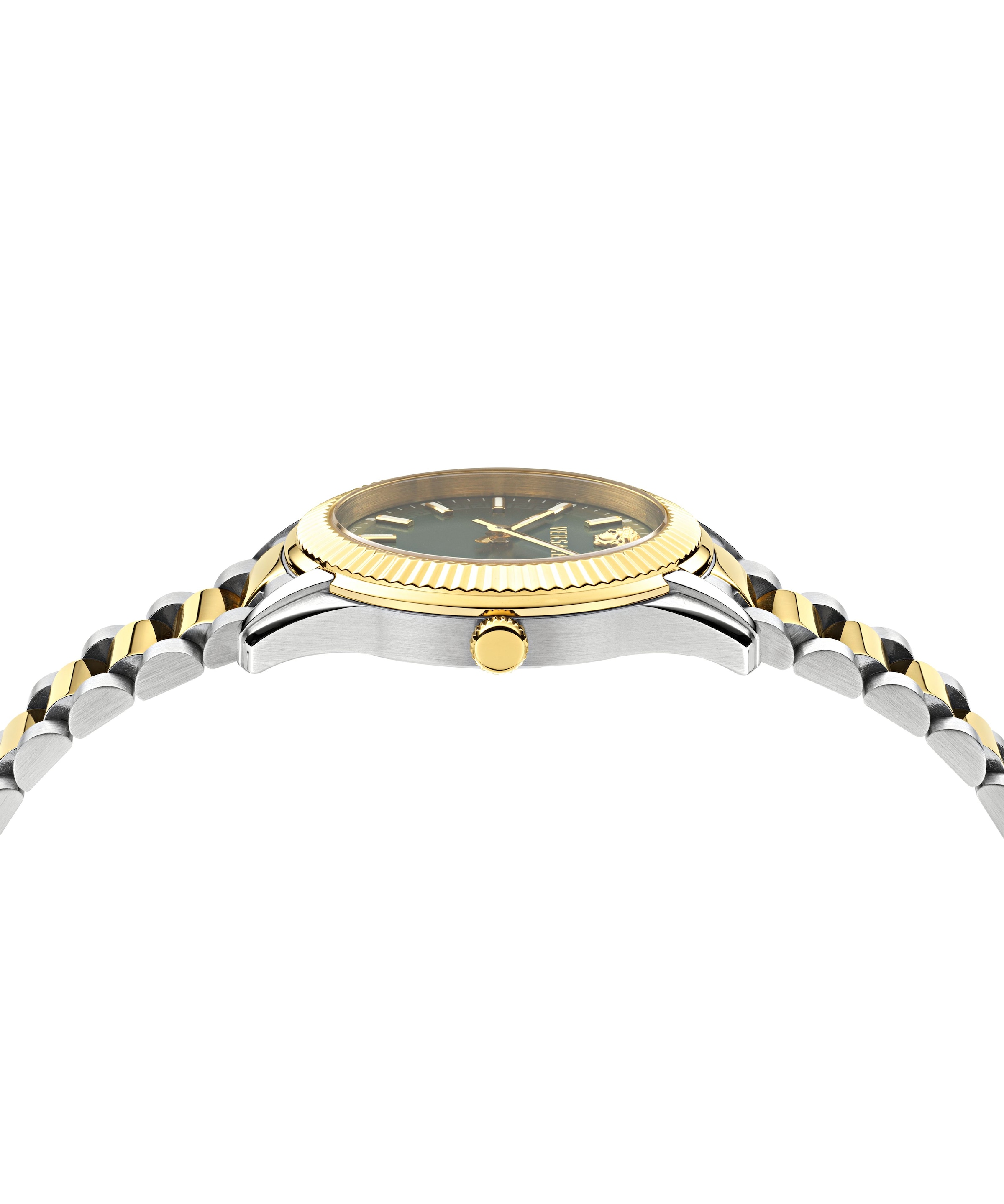 Versace Quarzuhr »APODIS LADY« Armbanduhr, Damenuhr, Swiss Made, Edelstahlarmband, analog