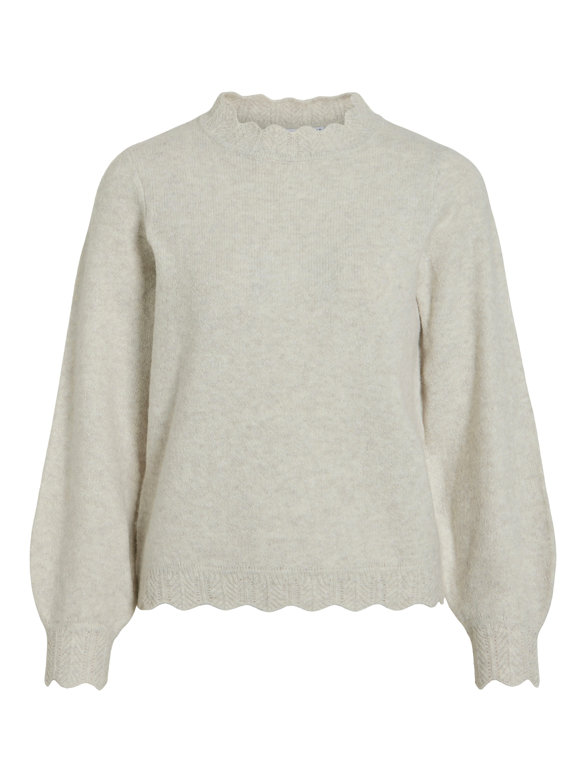 Vila Strickpullover »VINIKOLINA O-NECK L/S KNIT TOP - NOOS«
