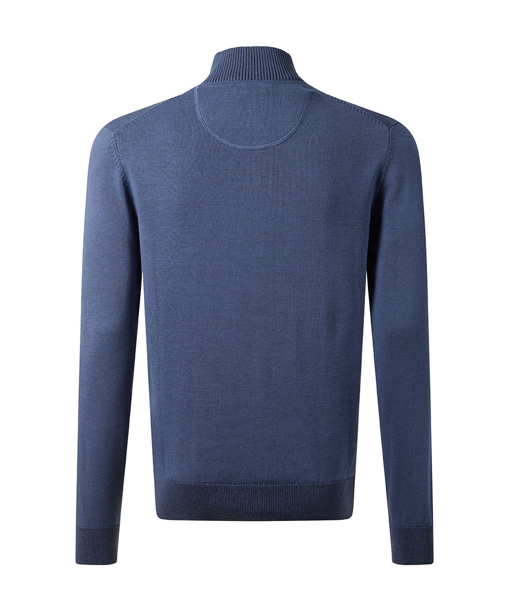 Pierre Cardin Strickpullover, mit Troyer Kragen