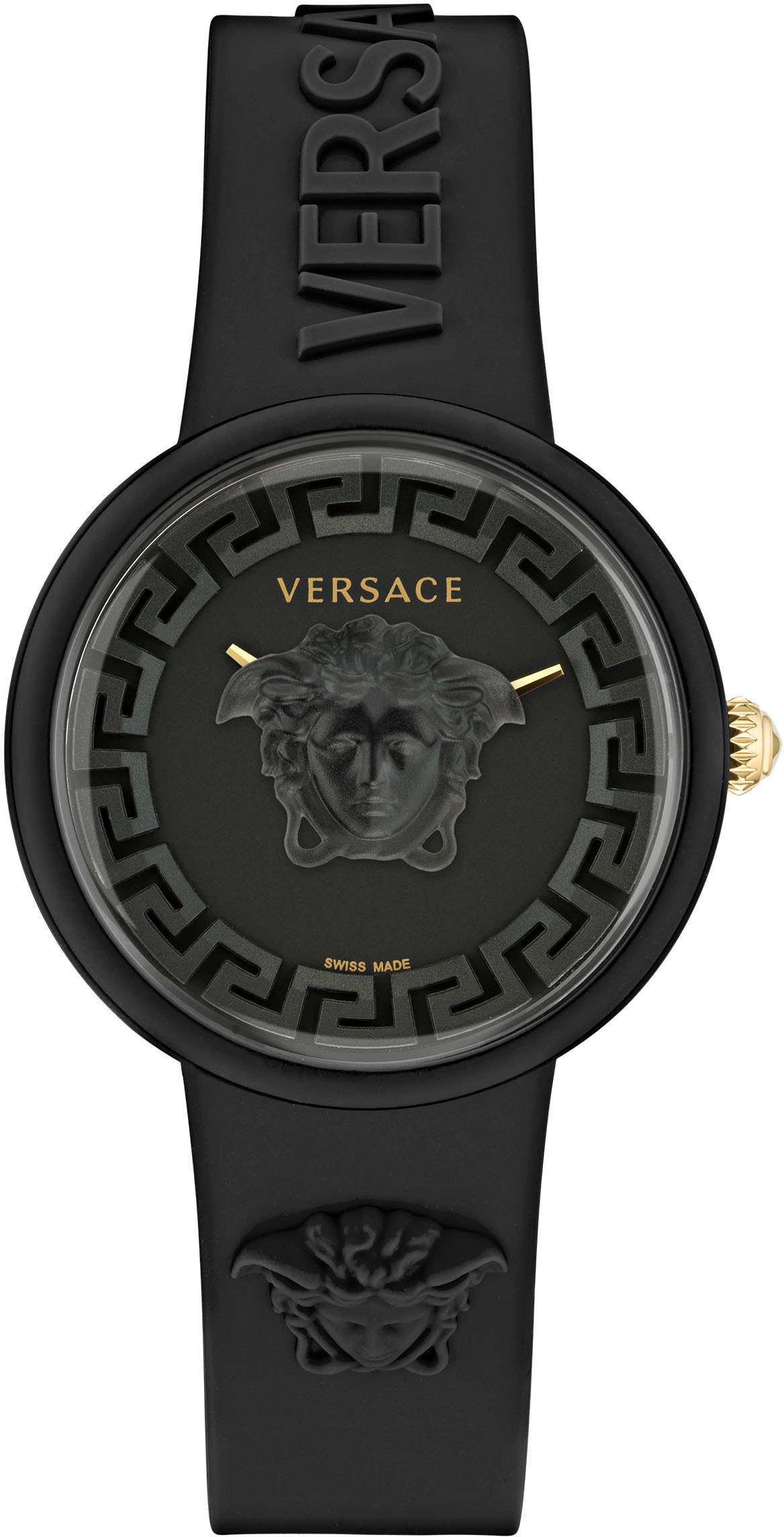 Versace Quarzuhr »MEDUSA POP, VE6G00223«, Armbanduhr, Damenuhr, Saphirglas, Swiss Made, analog