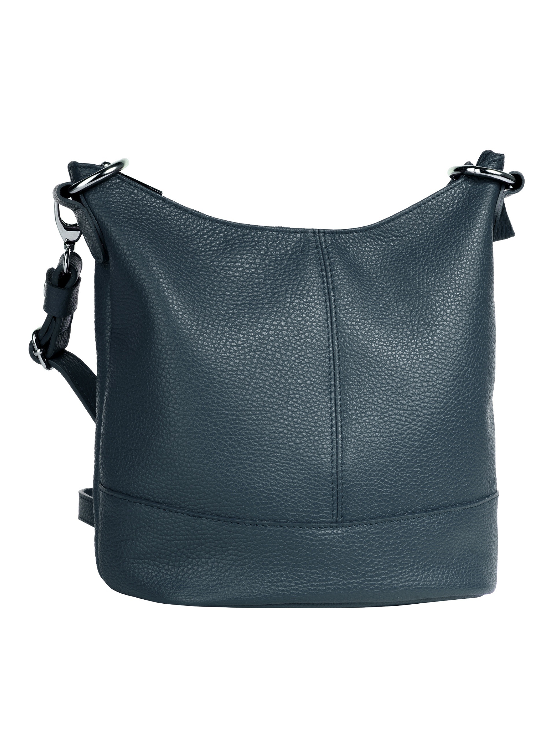 Cluty Umhängetasche, echt Leder, Made in Italy