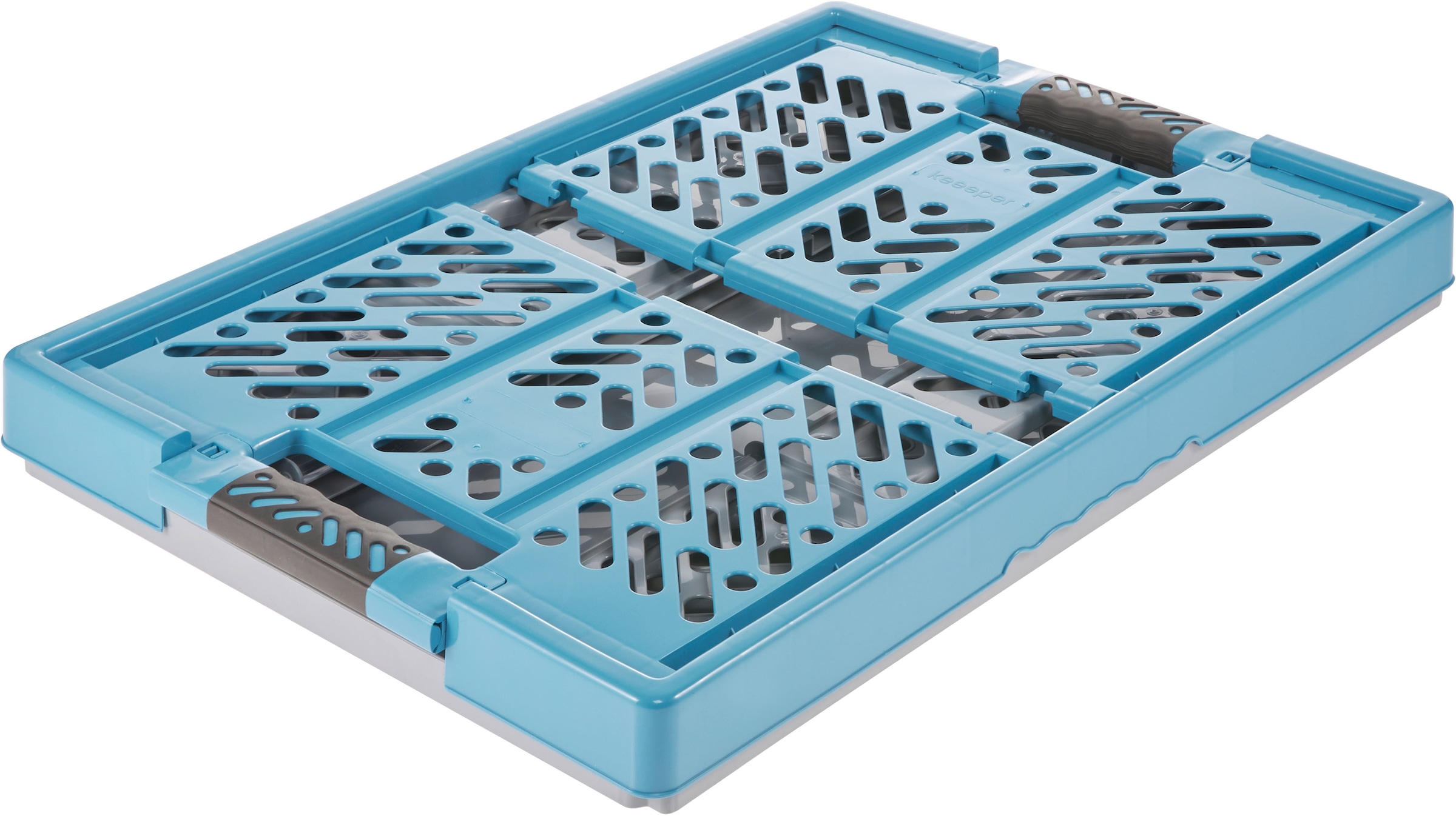 keeeper Klappbox »Profi-Klappbox ben eco mit Softgriffen (Set 4 St.) 45 l, 54x37x28 cm« Soft-Touch-Griffe, zusammenklappbar, leicht zu reinigen