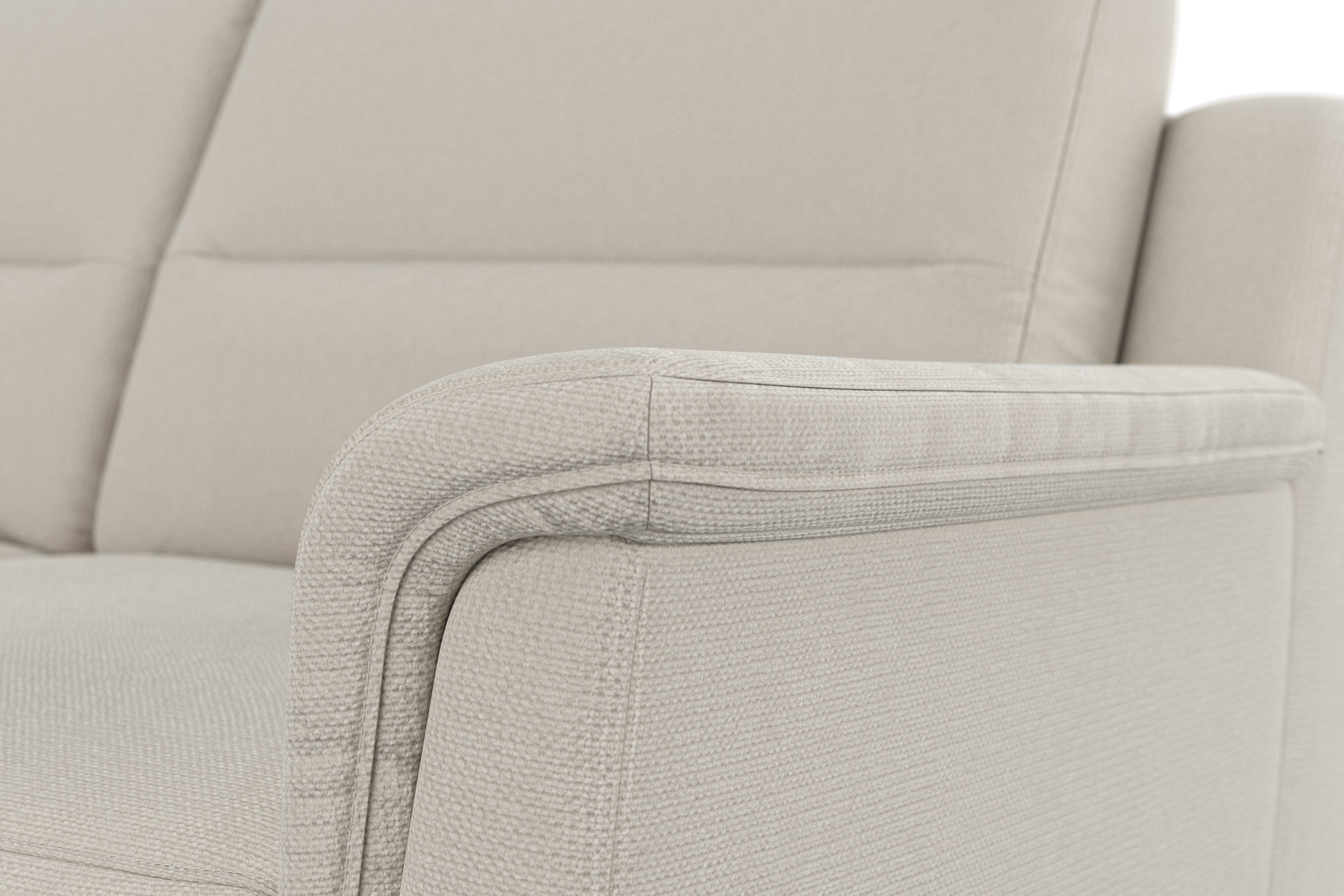 sit&more Ecksofa »Farö L-Form«, inklusive Federkern, wahlweise mit Bettfunktion und Bettkasten