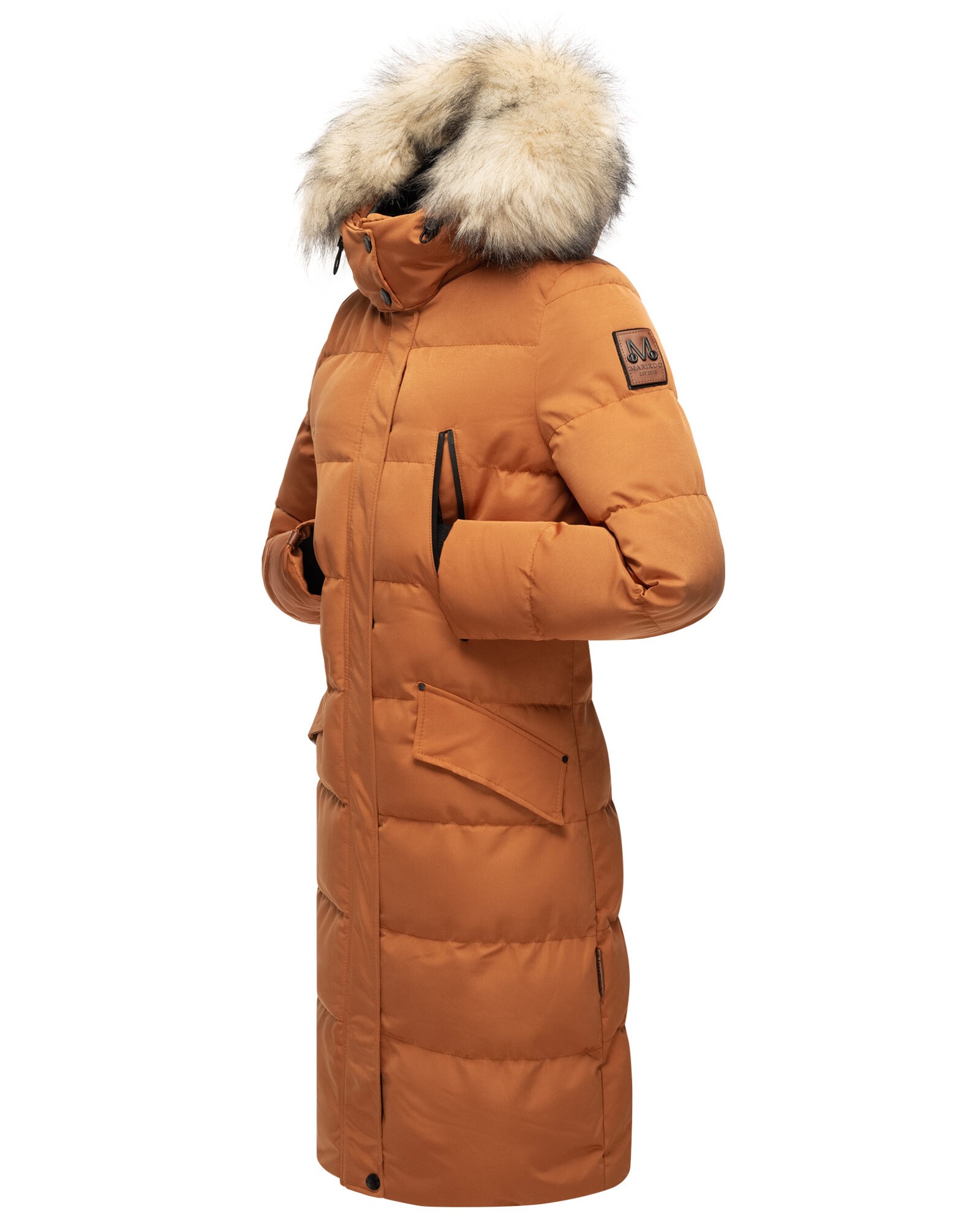 Marikoo Winterjacke »Marikoo Schneesternchen Damen Winter Steppjacke B890«