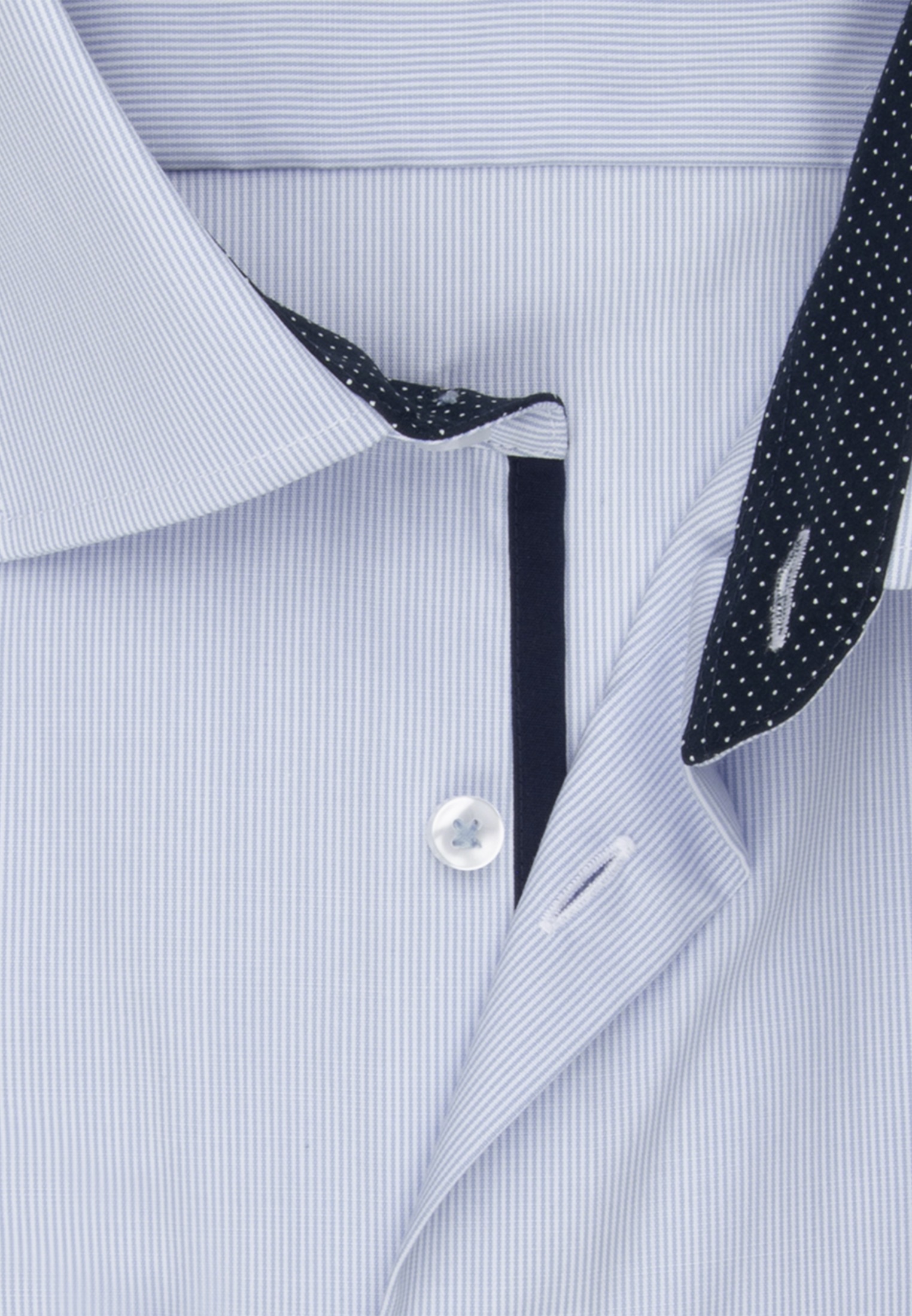 seidensticker Businesshemd »Slim«, Slim Extra langer Arm Kentkragen Streifen