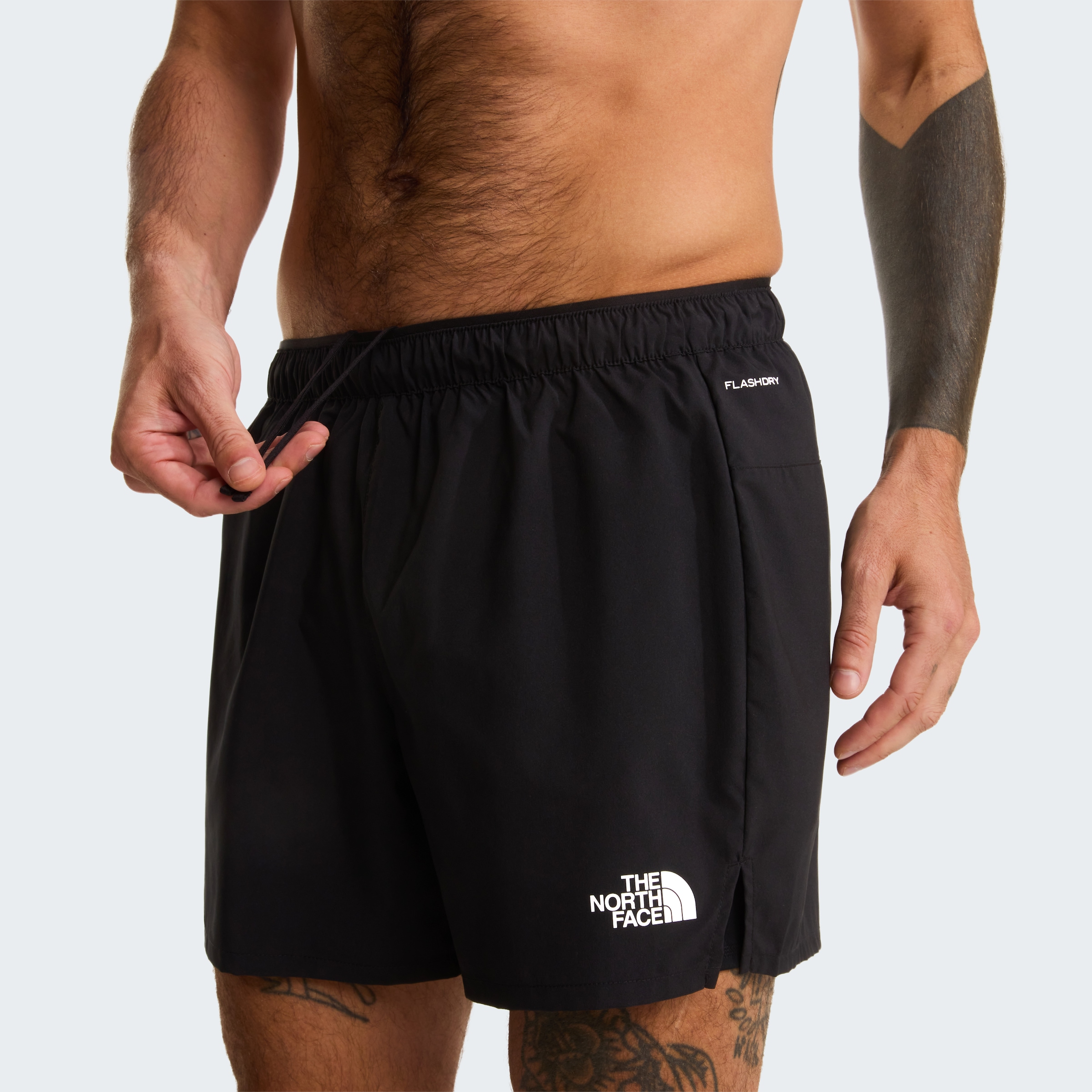 The North Face Trainingsshorts »M LIGHTBRIGHT 2IN1 SHORT 5IN«  aus Polyester, mit FlashDry™-Technologie, enge Passform