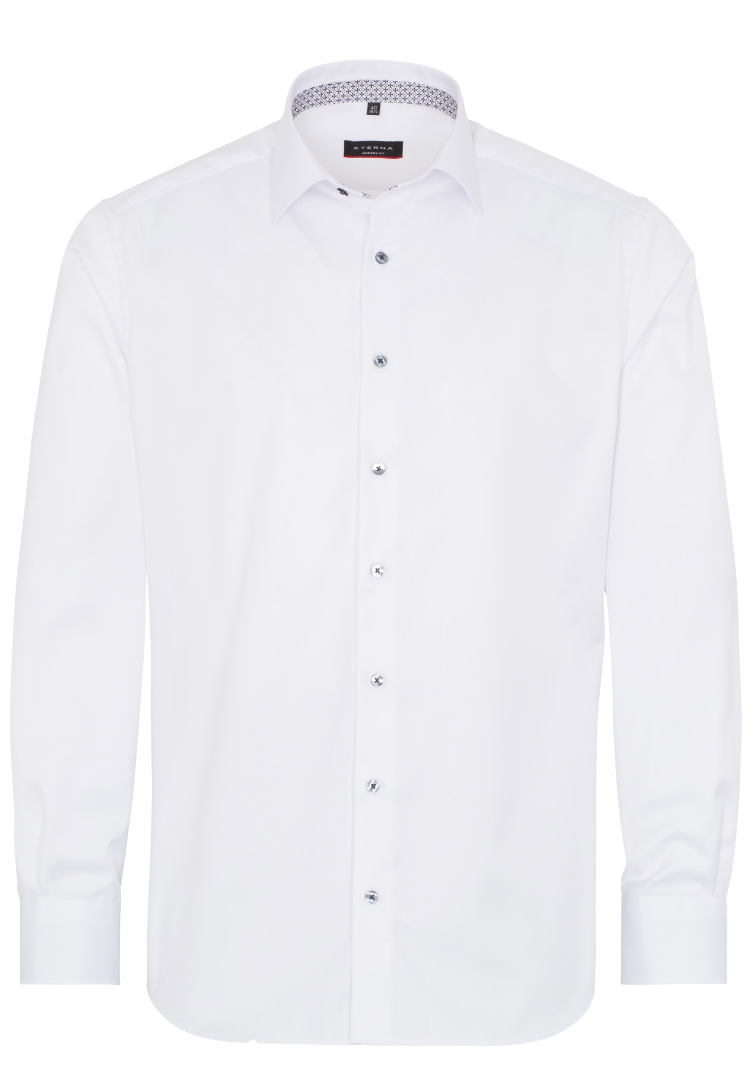 Eterna Langarmhemd »MODERN FIT«, NON IRON (bügelfrei)