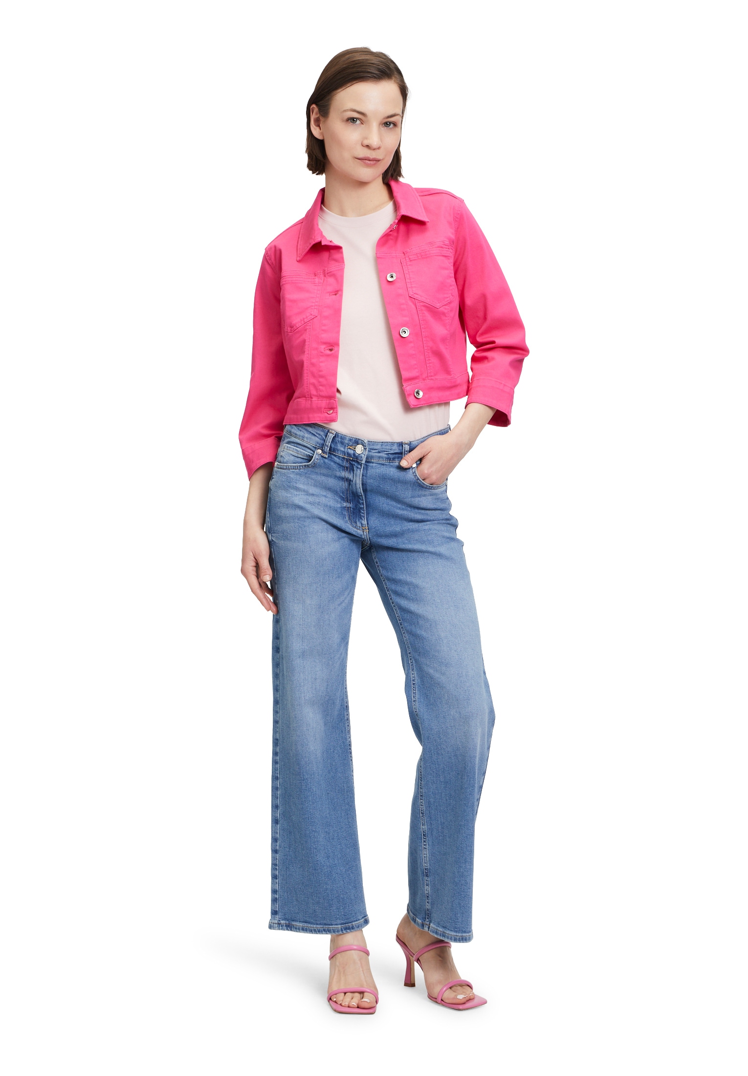 Betty Barclay Jeansblazer »Jeansjacke mit 3/4 Arm«