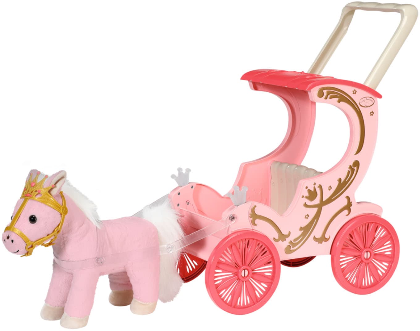 Puppenkutsche »Little Sweet Kutsche & Pony«, mit Lichteffekten
