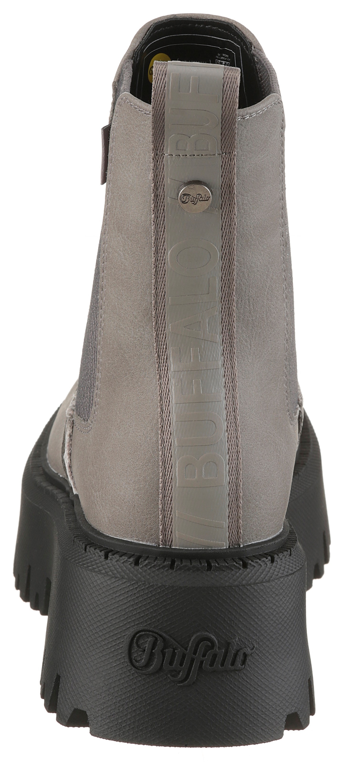 Buffalo Chelseaboots »Aspen Chelsea«  Plateauboots, Schlupfboots, Stiefelette mit Stretch und Profilsohle