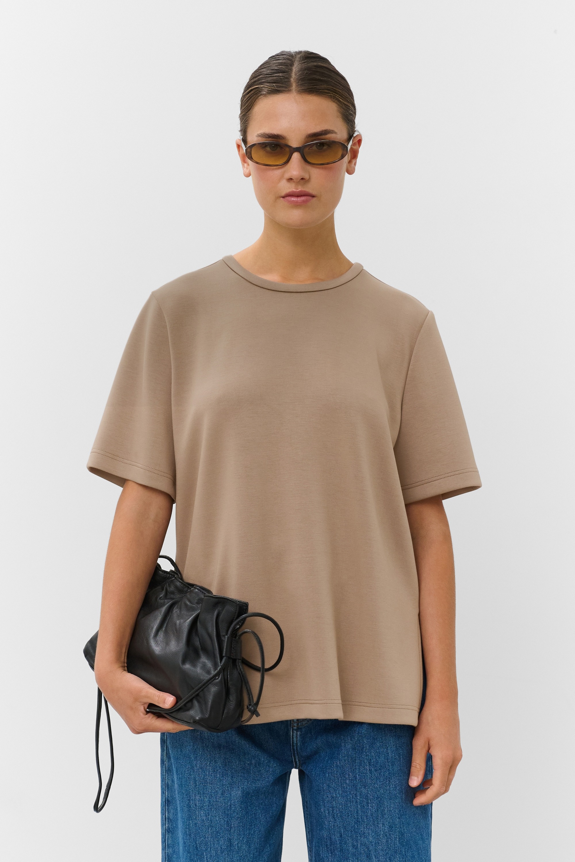 SOAKED IN LUXURY Longtop »Damen T-Shirt kurzarm SLMarigold«