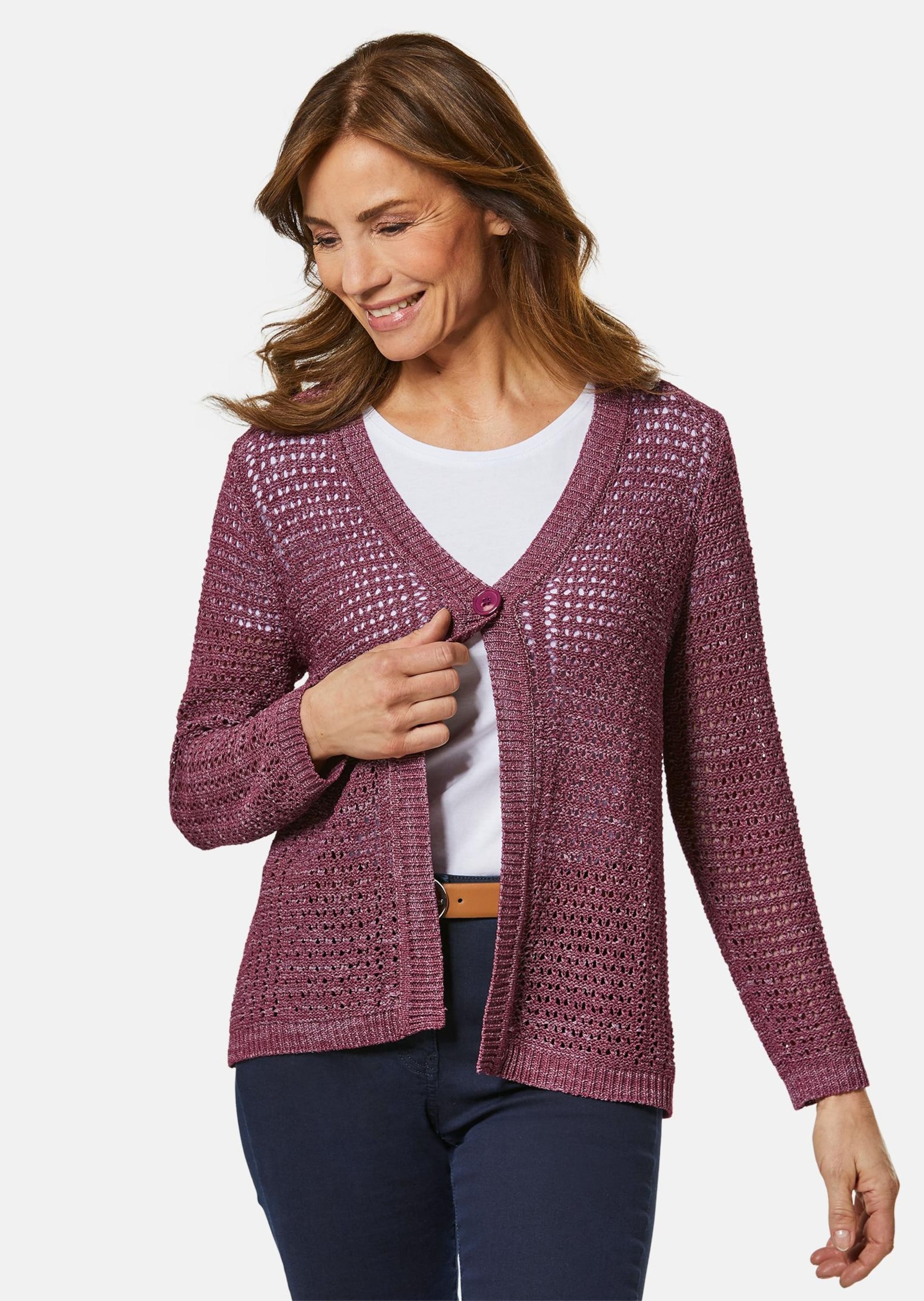 GOLDNER Strickjacke »Cardigan Cardigan«