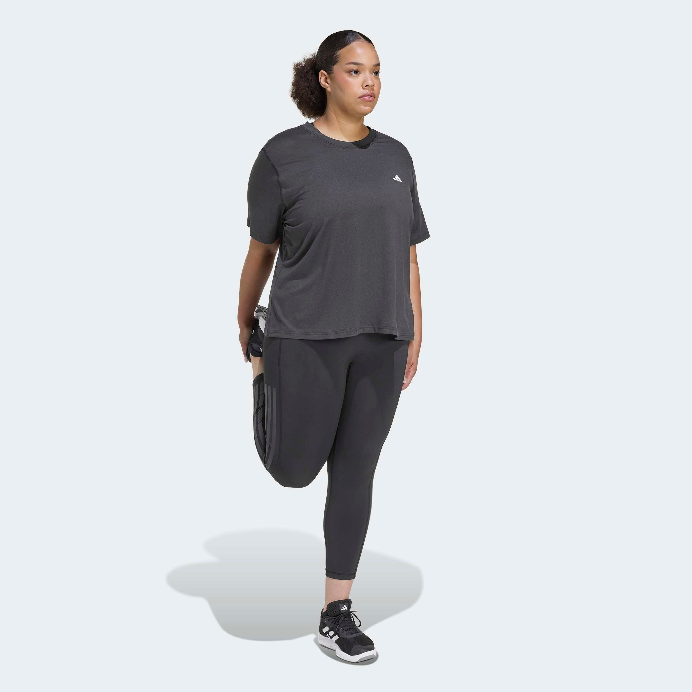 adidas Performance T-Shirt »WORKOUT ESSENTIALS MINIMALISTISCHES MIT RUNDHALSAUSSCHNITT«