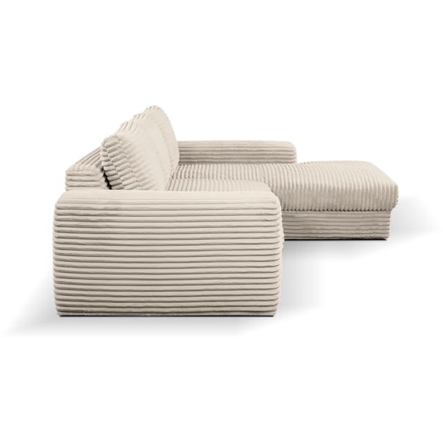 WERK2 Ecksofa »Rozzana«, Design Ecksofa mit hohem Komfort in  trendig-weichem Cord & Breitcord kaufen im OTTO Online Shop