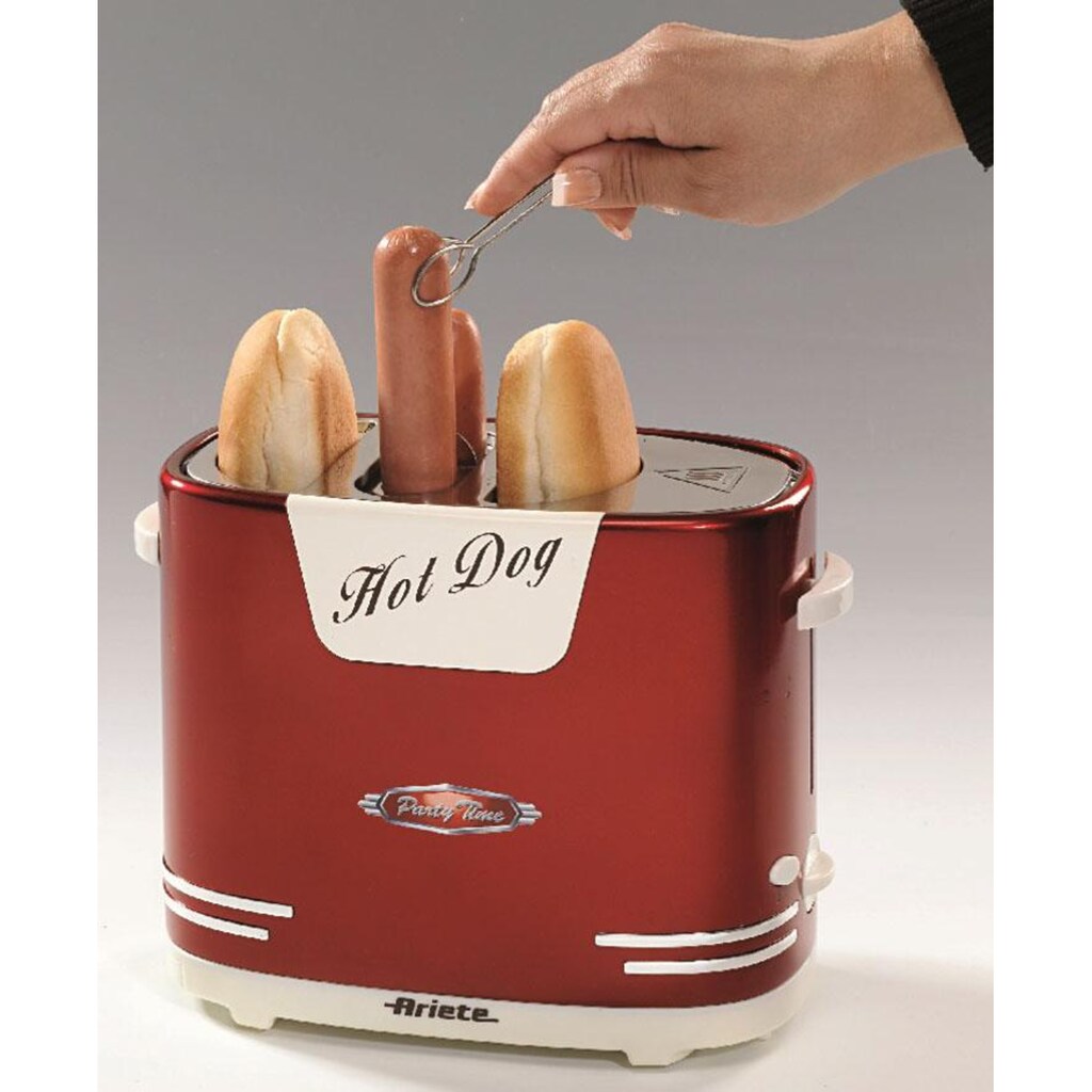 Ariete Hotdog-Maker »186 Party Time«, 650 W