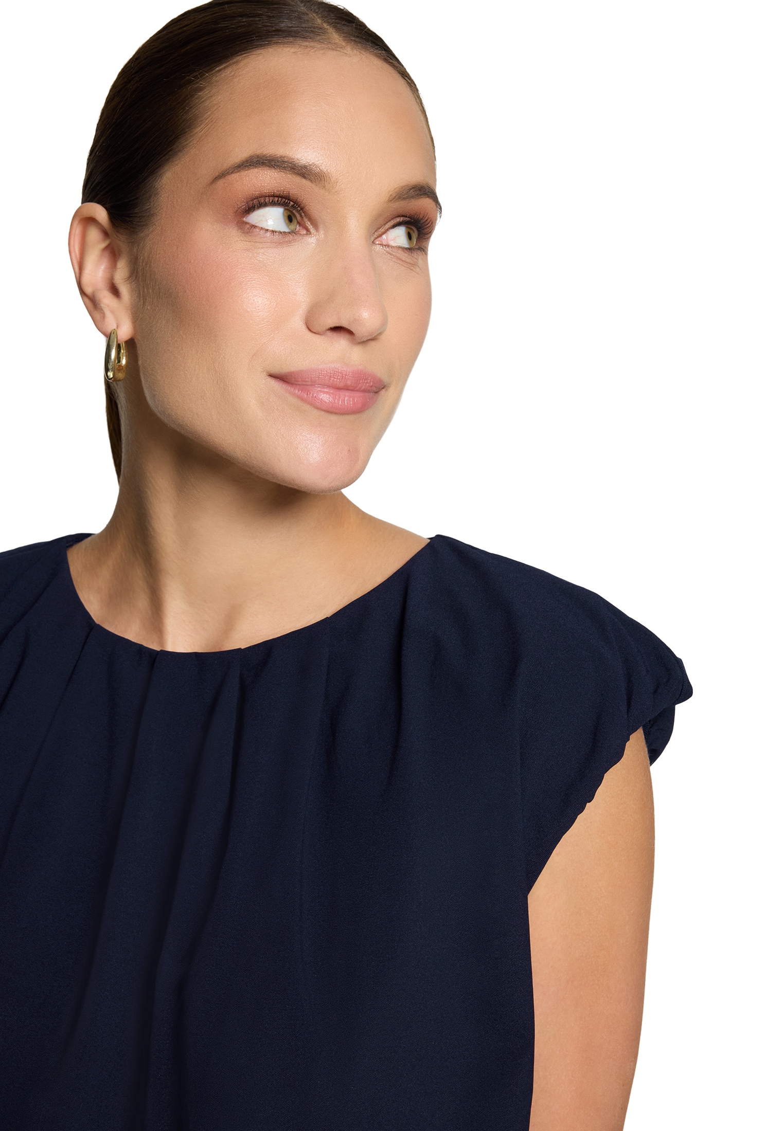 Zero Shirttop »Blusenshirt. mit Rundhalsausschnitt«