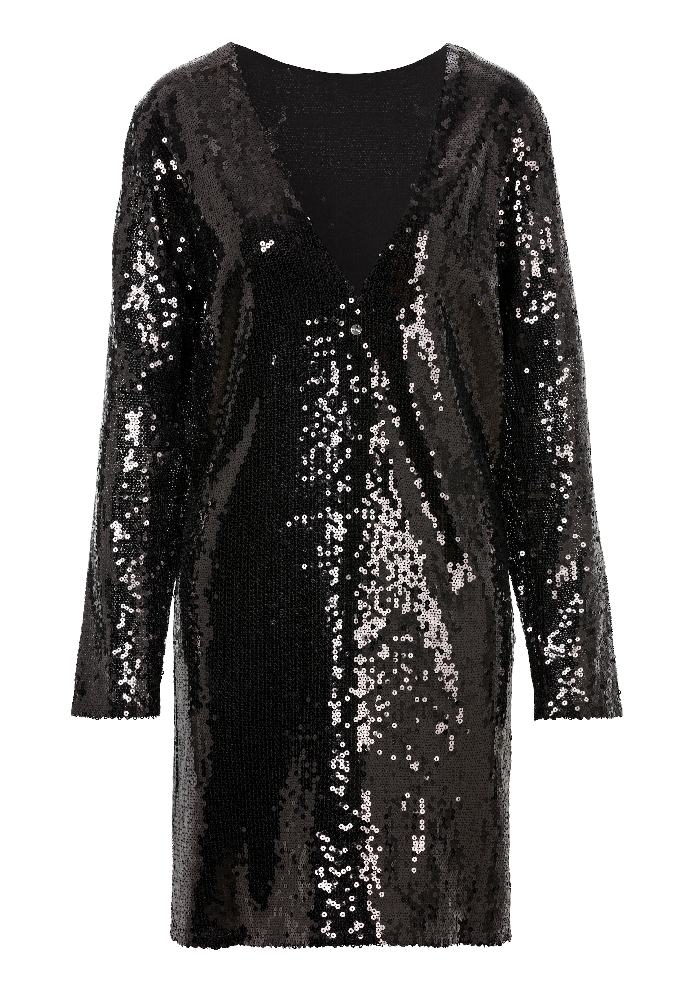 BOSS ORANGE Blusenkleid »Dalentin Premium Damenmode«, mit Pailletten