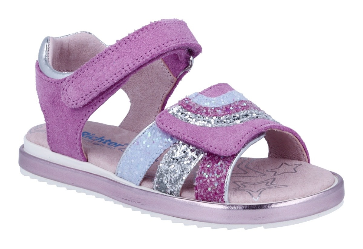 Richter Sandale »Romea«  Klettschuh, Riemchensandale, Größenschablone zum Download, mit WMS