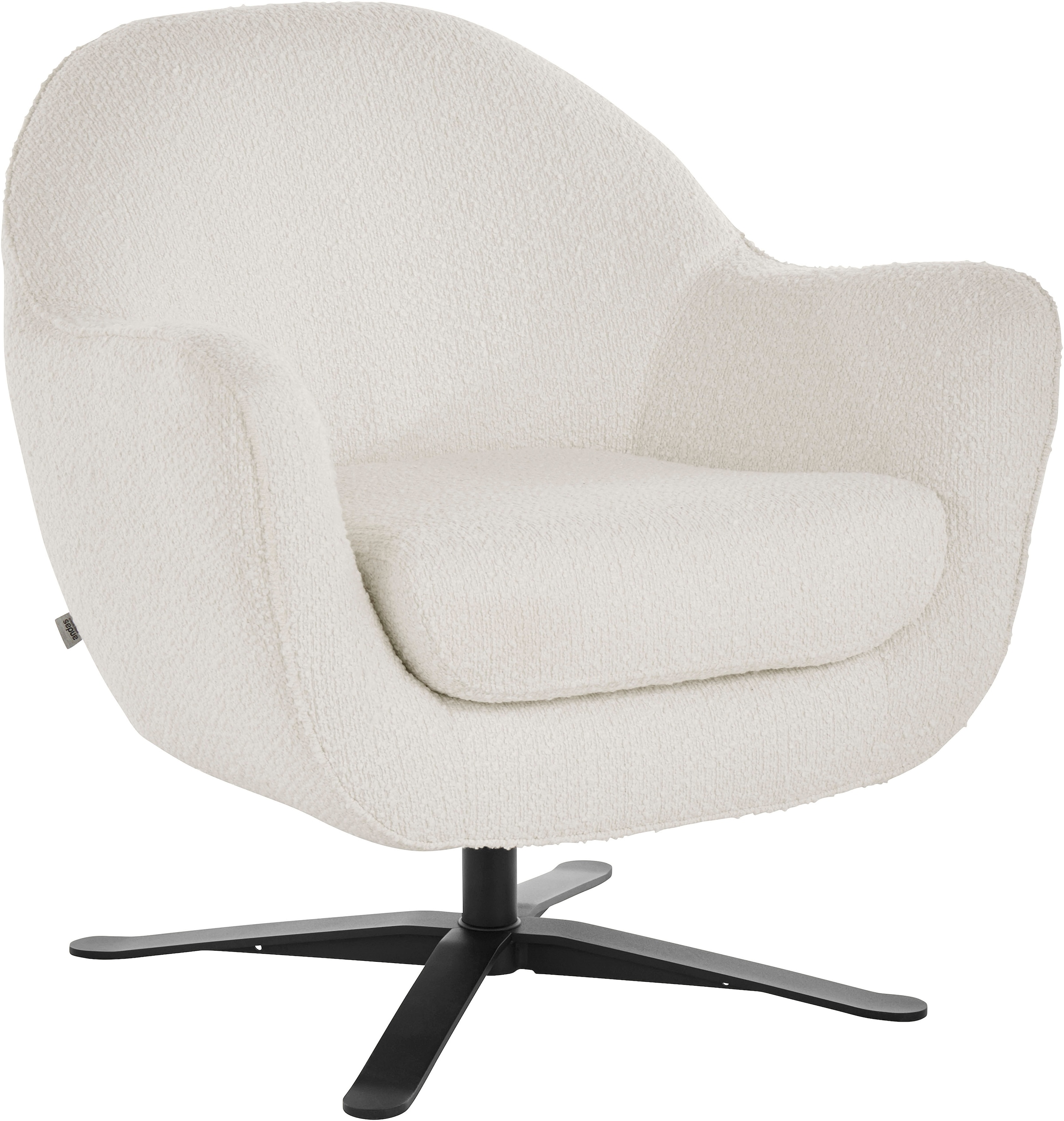 andas Drehsessel »Stavre, Loungesessel«, in moderner Optik, mit elegantem Drehfuß
