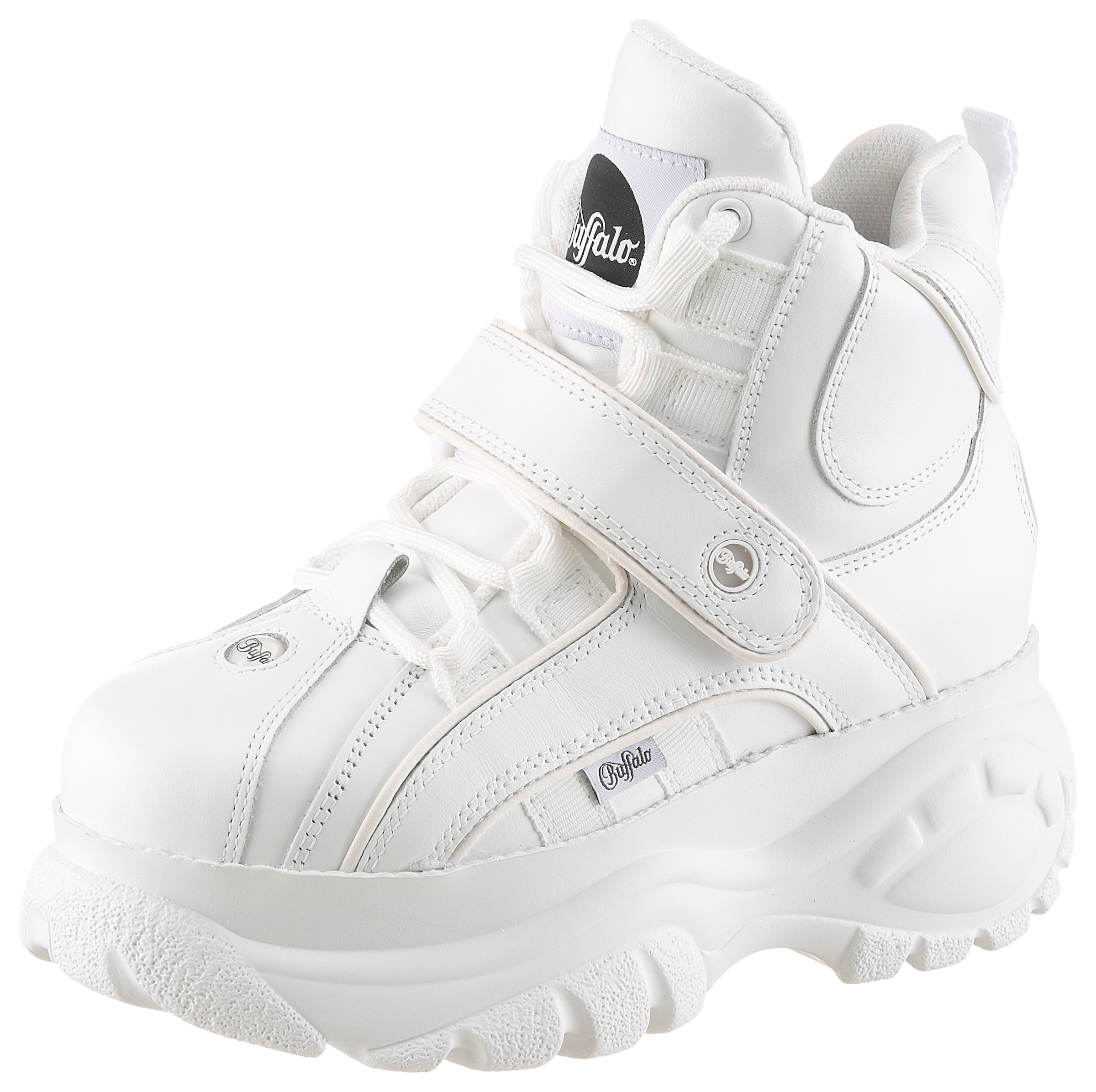 Buffalo Schnürboots  High-Top Sneaker, Chunky Boots, Plateauboots mit kräftiger Laufsohle