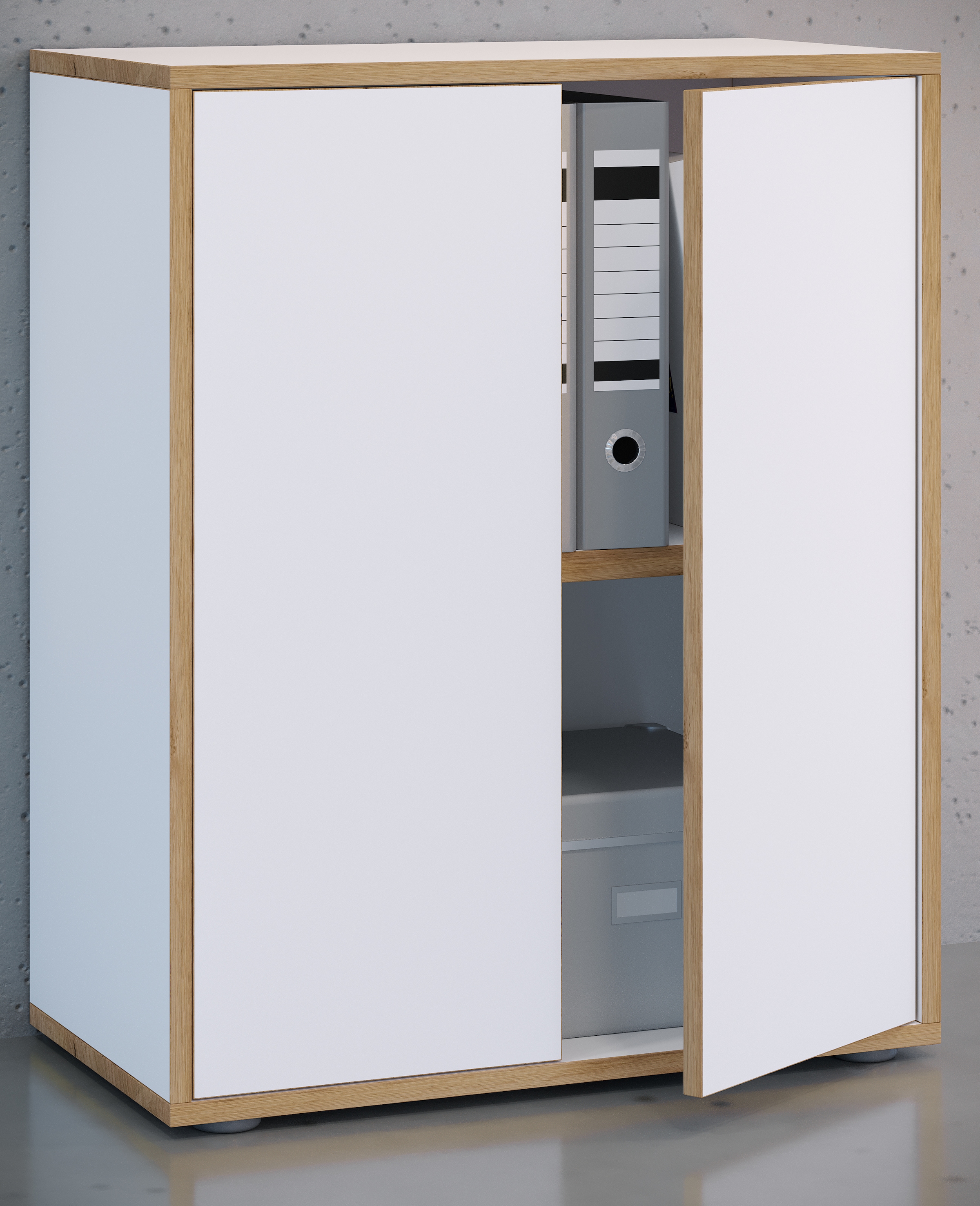VCM Aktenschrank »Büroschrank Aktenschrank Sideboard Salia 2fach«