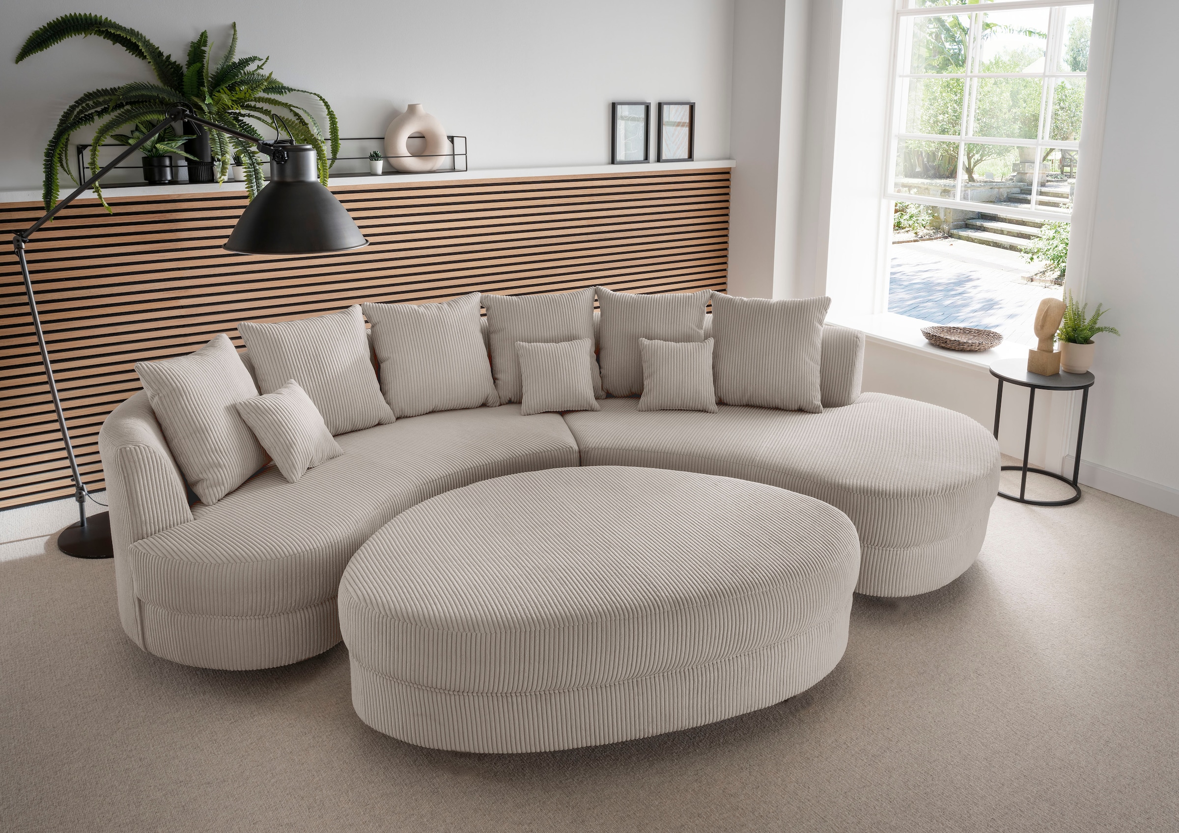 INOSIGN Ecksofa »Limoncello organische Formensprache, OTTOs Choice, L-Form«, ergonomische Form