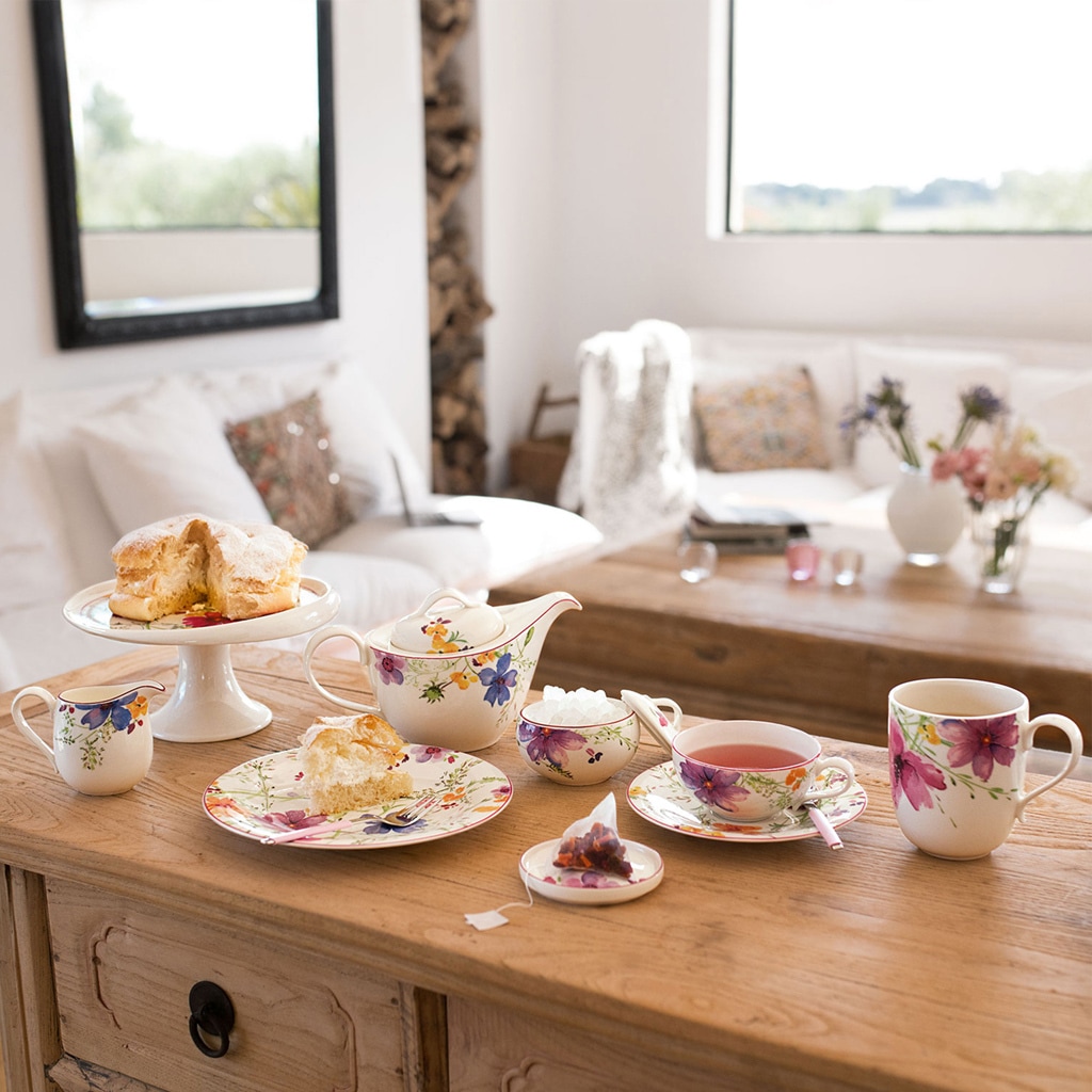Villeroy & Boch Untertasse »Teeuntertassen Mariefleur Tea ø 16,7 cm 6er Set bunt«