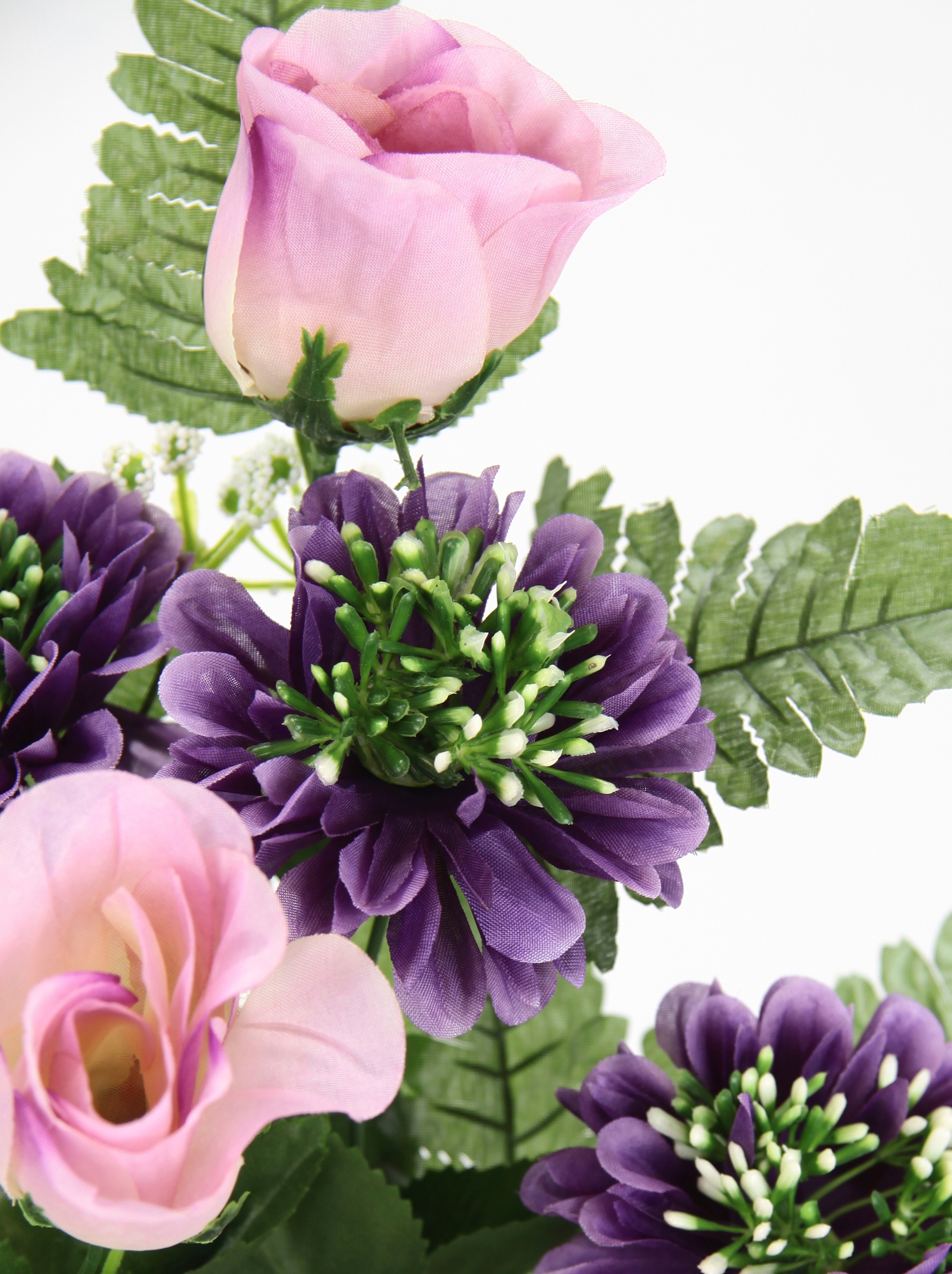 I.GE.A. Kunstblume »Bouquet Rosen und Gerbera zum Legen«, 2er Set Kunstblumenstrauß