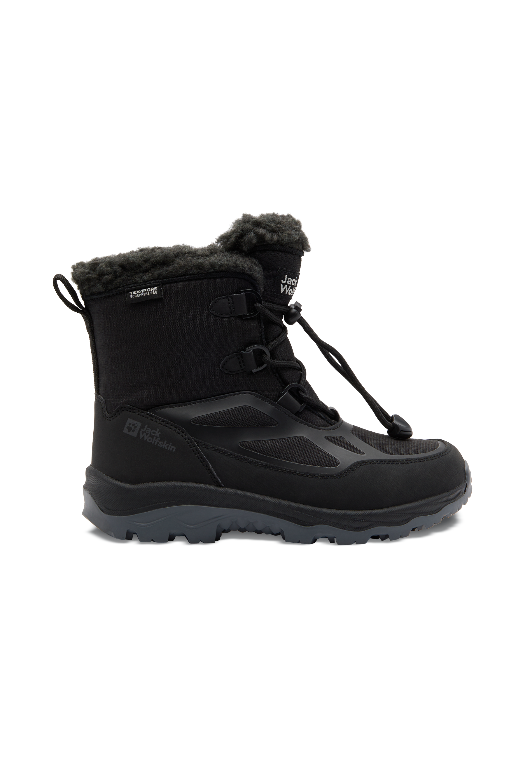 Jack Wolfskin Winterstiefel »VOJO SHELL XT TEXAPORE MID K«, Snowboots, Winterboots, Winterschuhe, wasserdicht und gefüttert