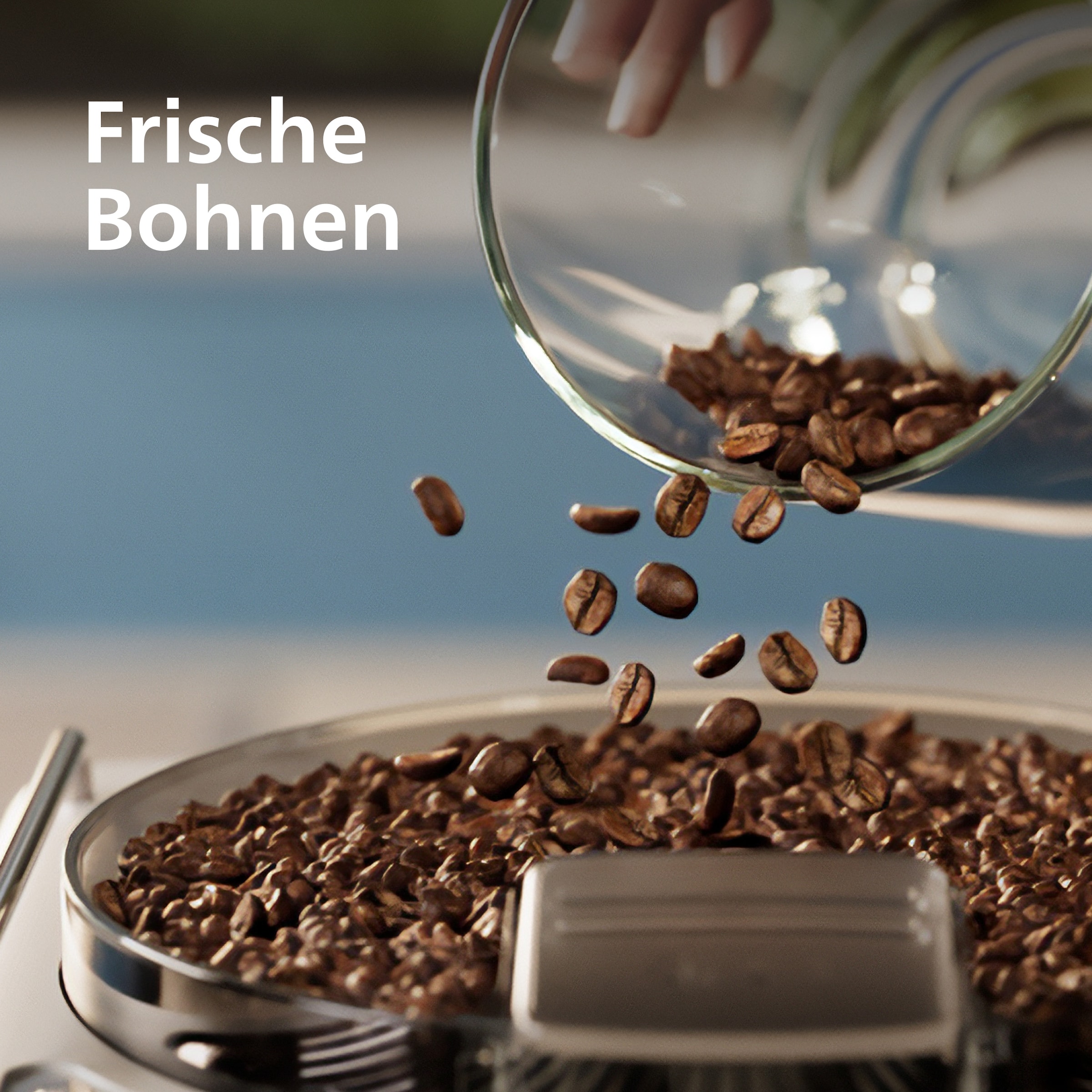 Philips Kaffeevollautomat »EP8757/20 Café Aromis 8000-Serie mit BrewExtract Technologie, appfähig« über 50 heiße und kalte Getränke, mit LatteGo Pro-Milchsystem, Silber