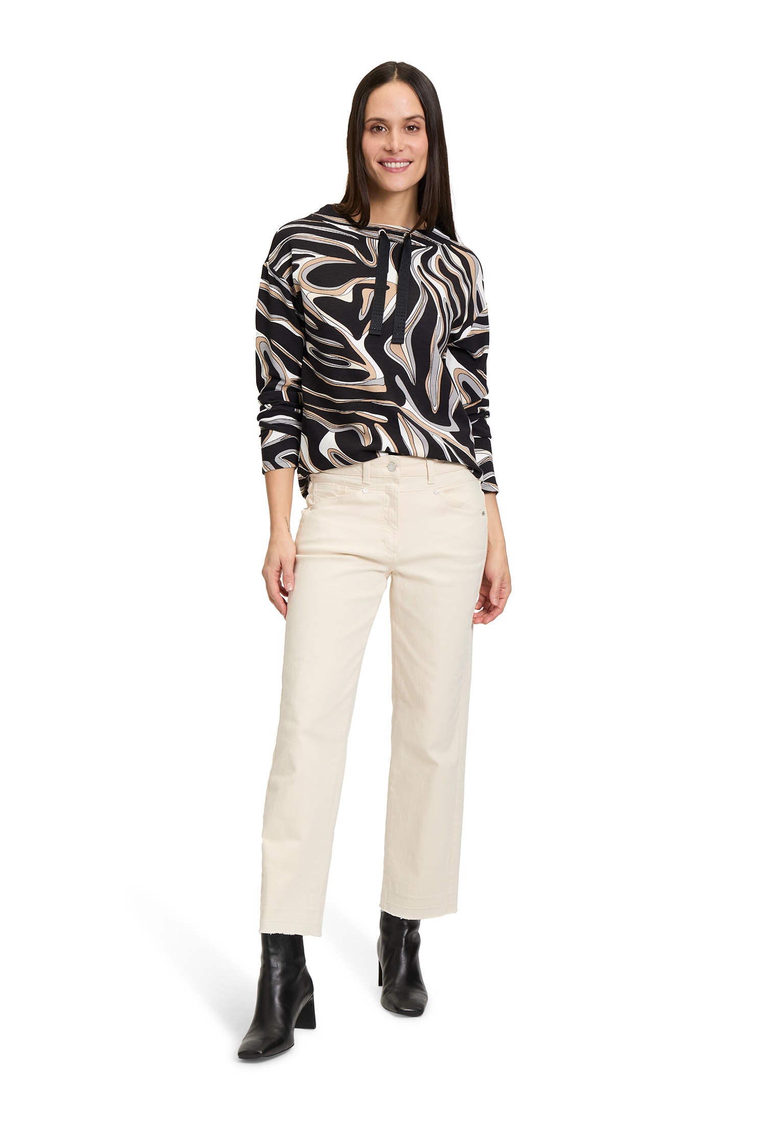 Betty Barclay Sweatshirt »Sweatshirt mit hohem Kragen«