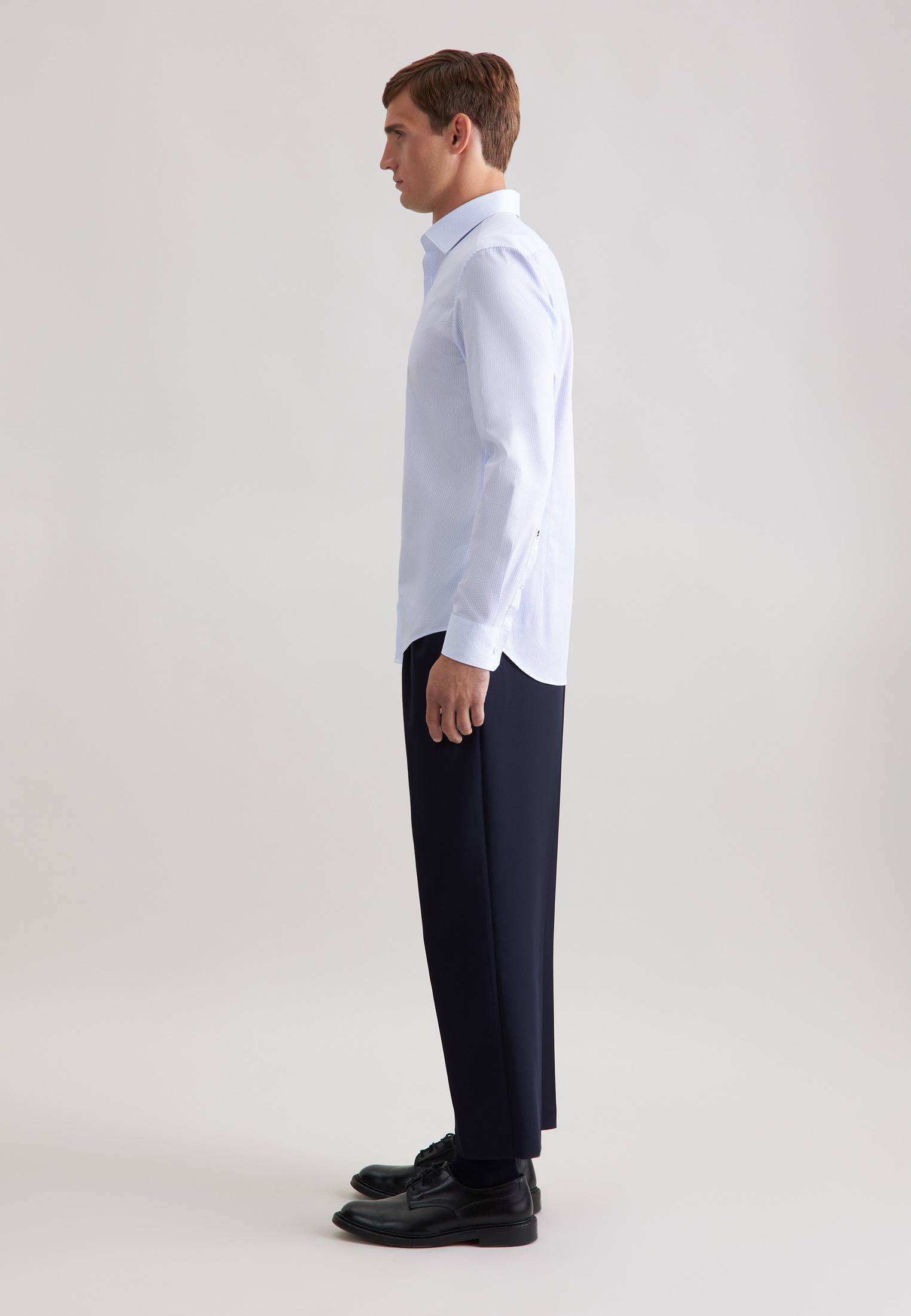 seidensticker Businesshemd »Schwarze Rose« Slim 1/1 Kentkragen Druck