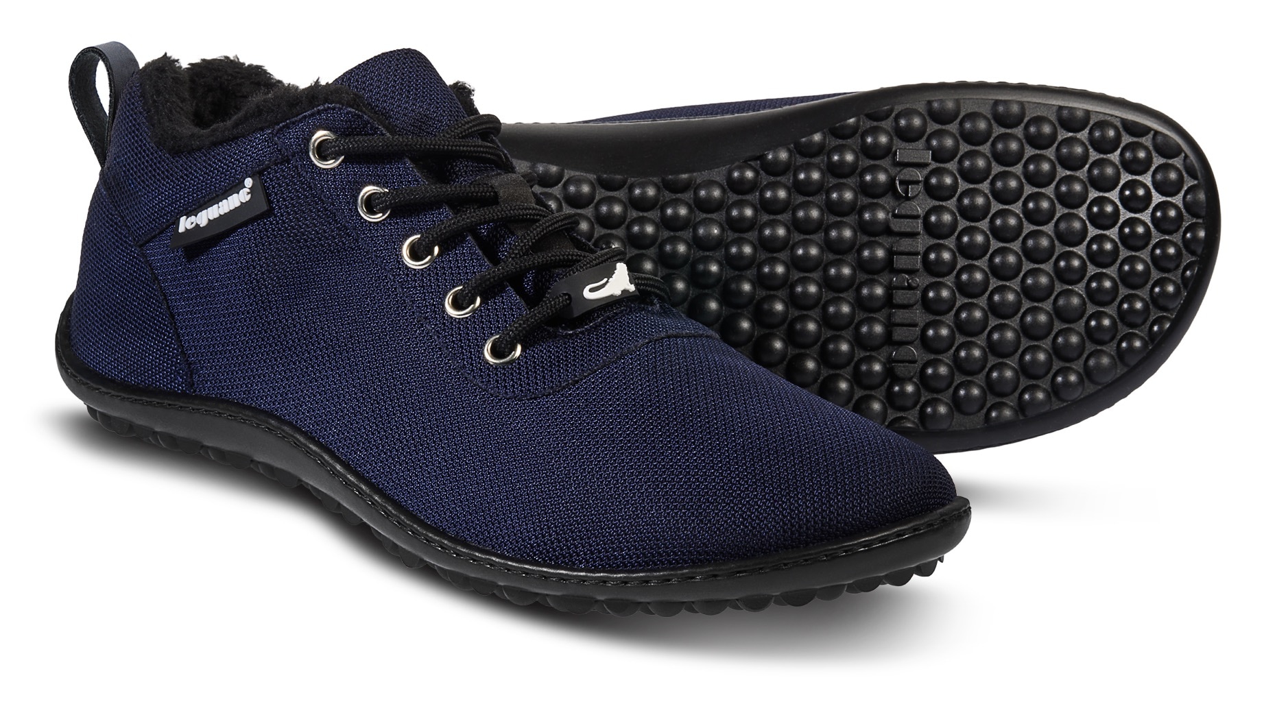 Leguano Barfußschuh »Galaxo«, Komfortschuh, Flats, Schnürschuh mit spezieller Halbkugel-Laufsohle