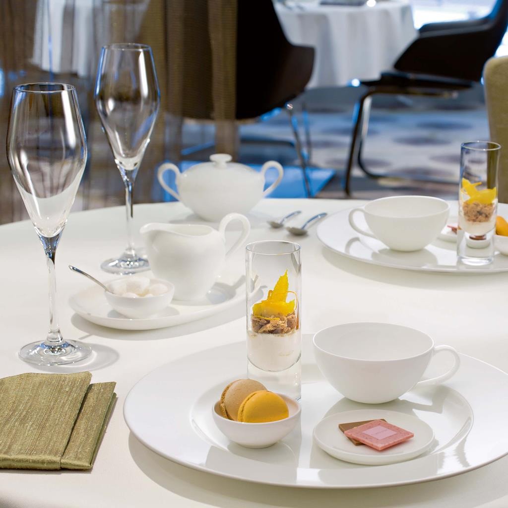 Villeroy & Boch Milch- und Zuckerset »Milch- und Zucker-Set Anmut weiß« Spülmaschinenfest, Mikrowellensicher