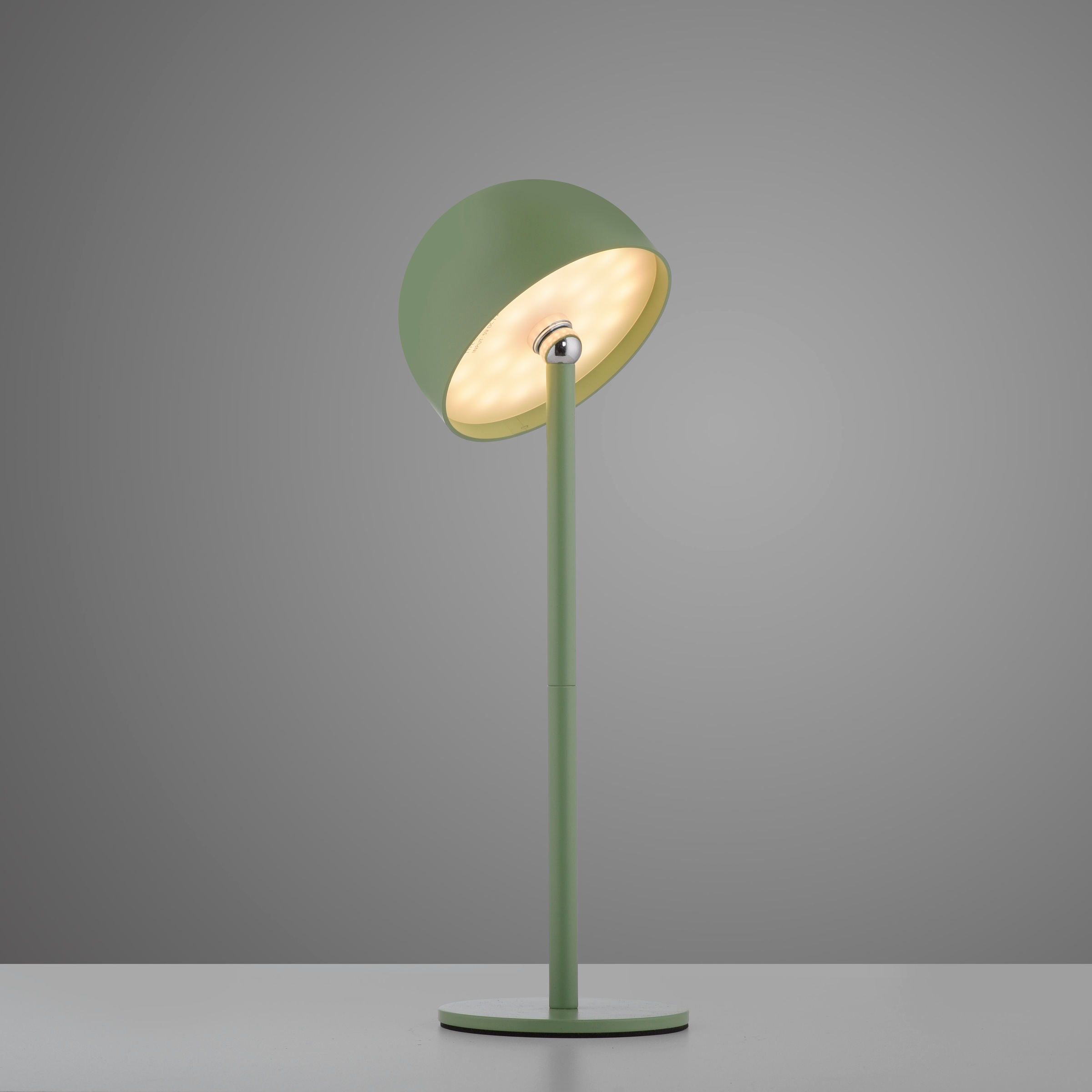 OTTO home Tischleuchte »Akku Tischlampe Garrin Indoor Outdoor, magnetischer Flaschenaufsatz« LED-Board Warmweiß Pilzlampe Flaschenaufsatz, Regulierung der Lichtstärke, Pilz, Lampe