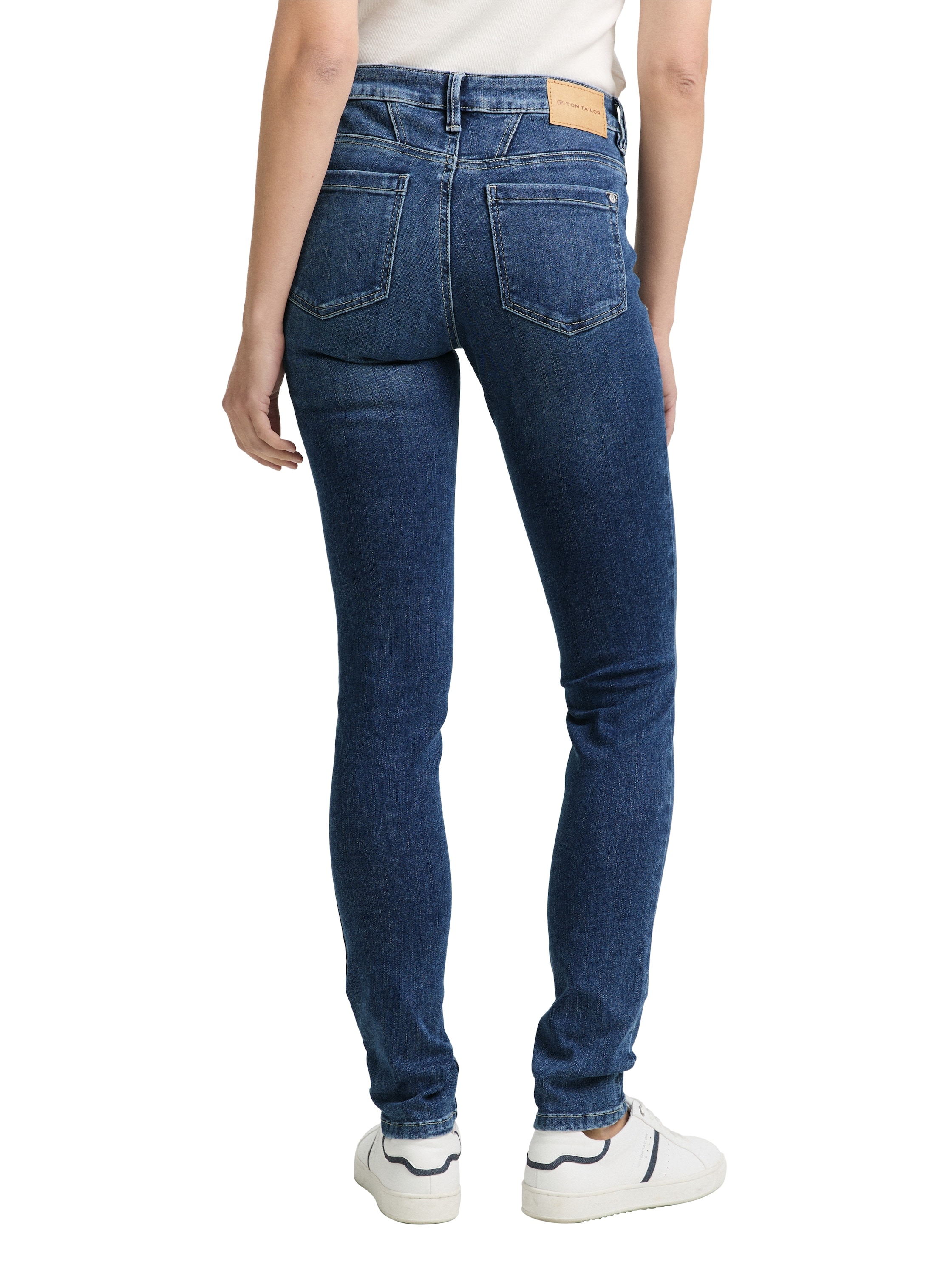 TOM TAILOR Slim-fit-Jeans »LUCIE«, mit Viskose und Stretch - 5-Pocket-Style