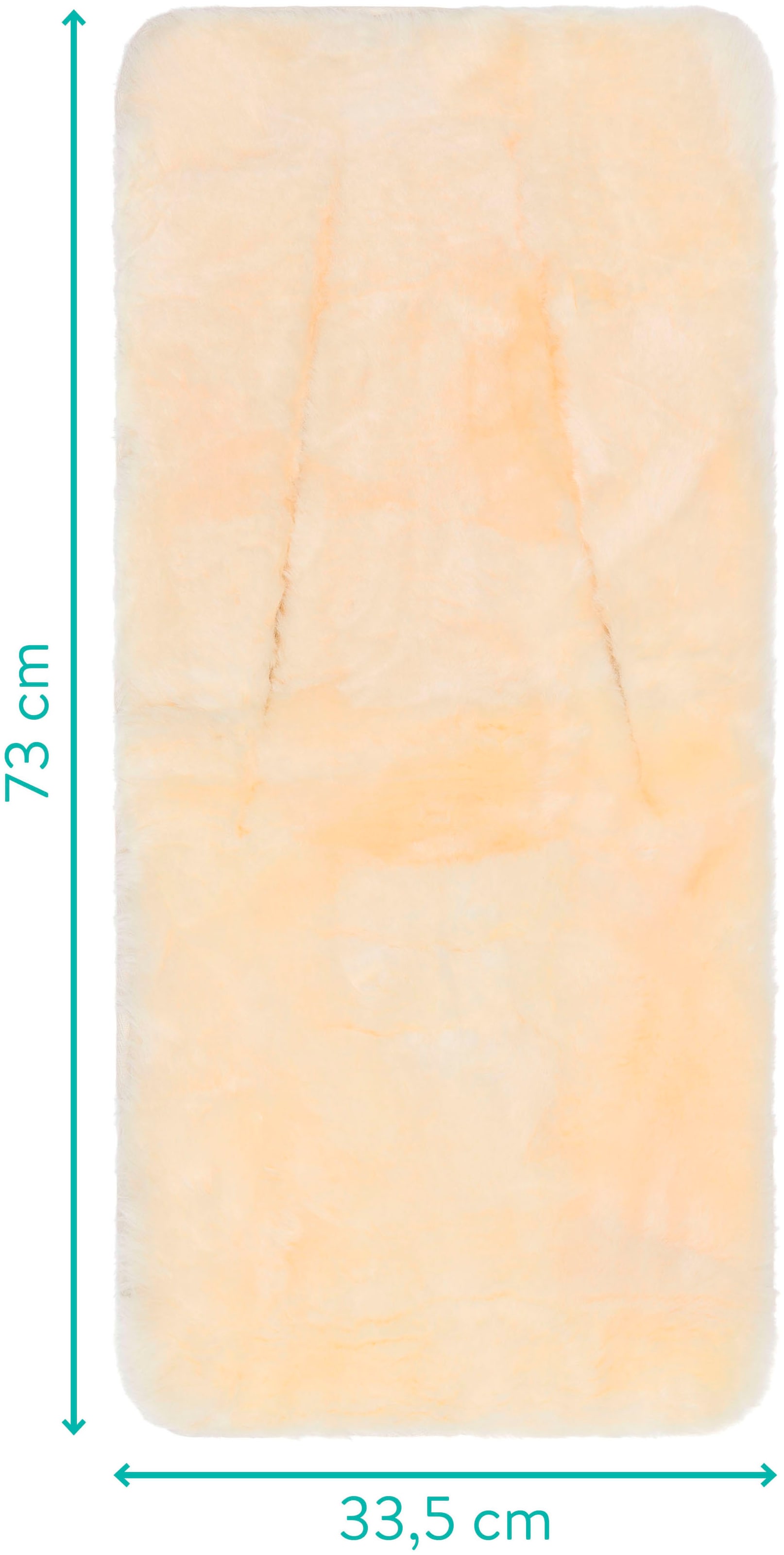 Fillikid Babylammfell »Lammfelleinlage 73x33,5 cm«