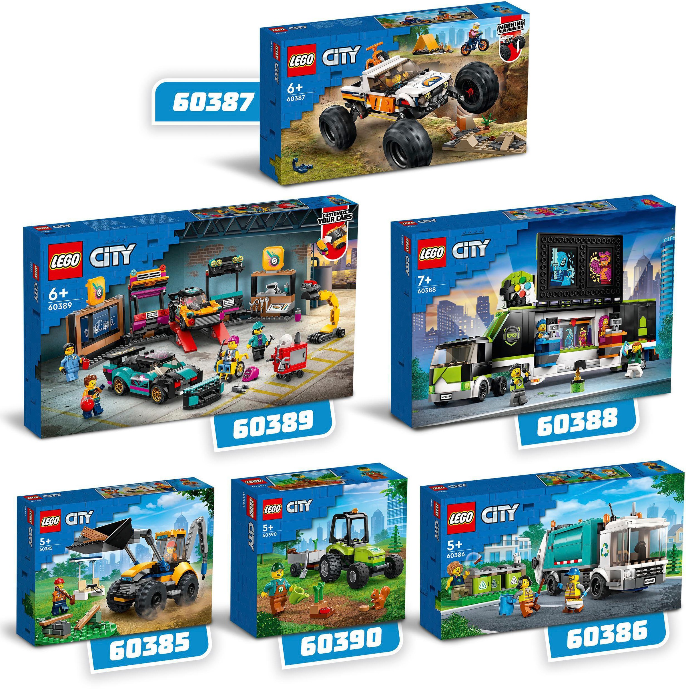 LEGO® Konstruktionsspielsteine »Offroad Abenteuer (60387), LEGO® City«, (252 St.), Made in Europe