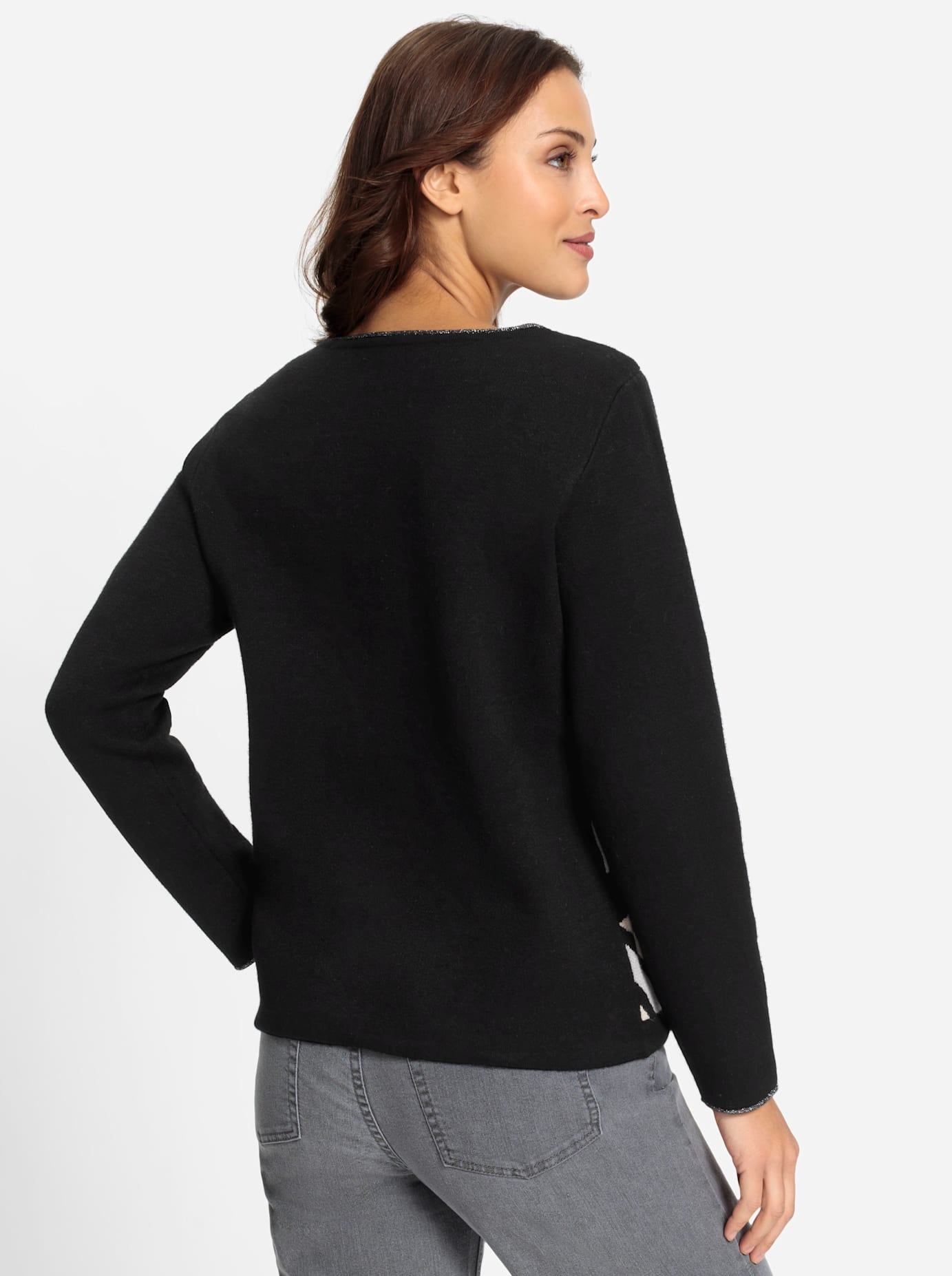 Inspirationen Strickpullover »Langarm-Pullover«
