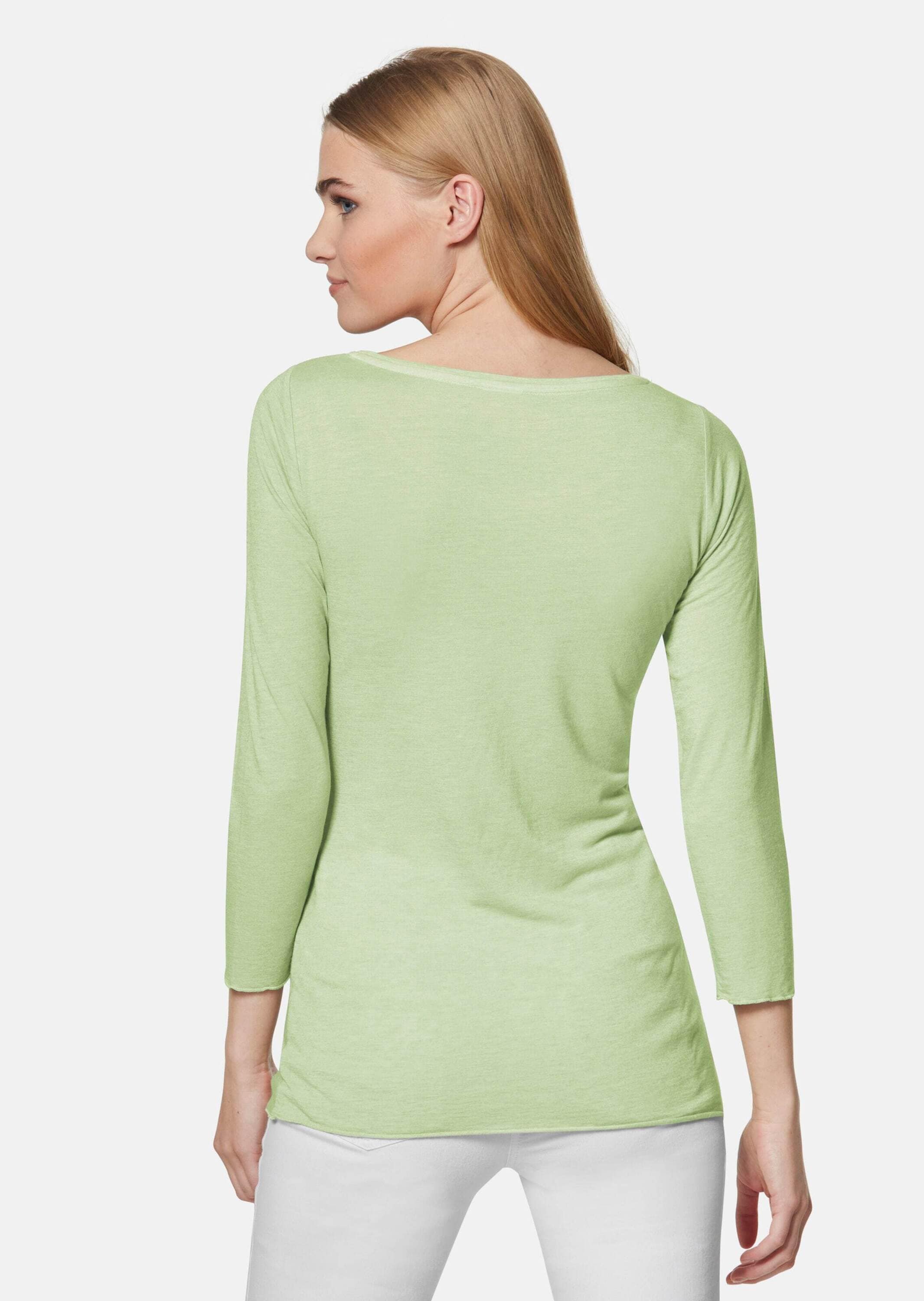 MADELEINE 3/4-Arm-Shirt »Shirt Shirt mit 3/4-Ärmeln und U-Boot-Ausschnitt«